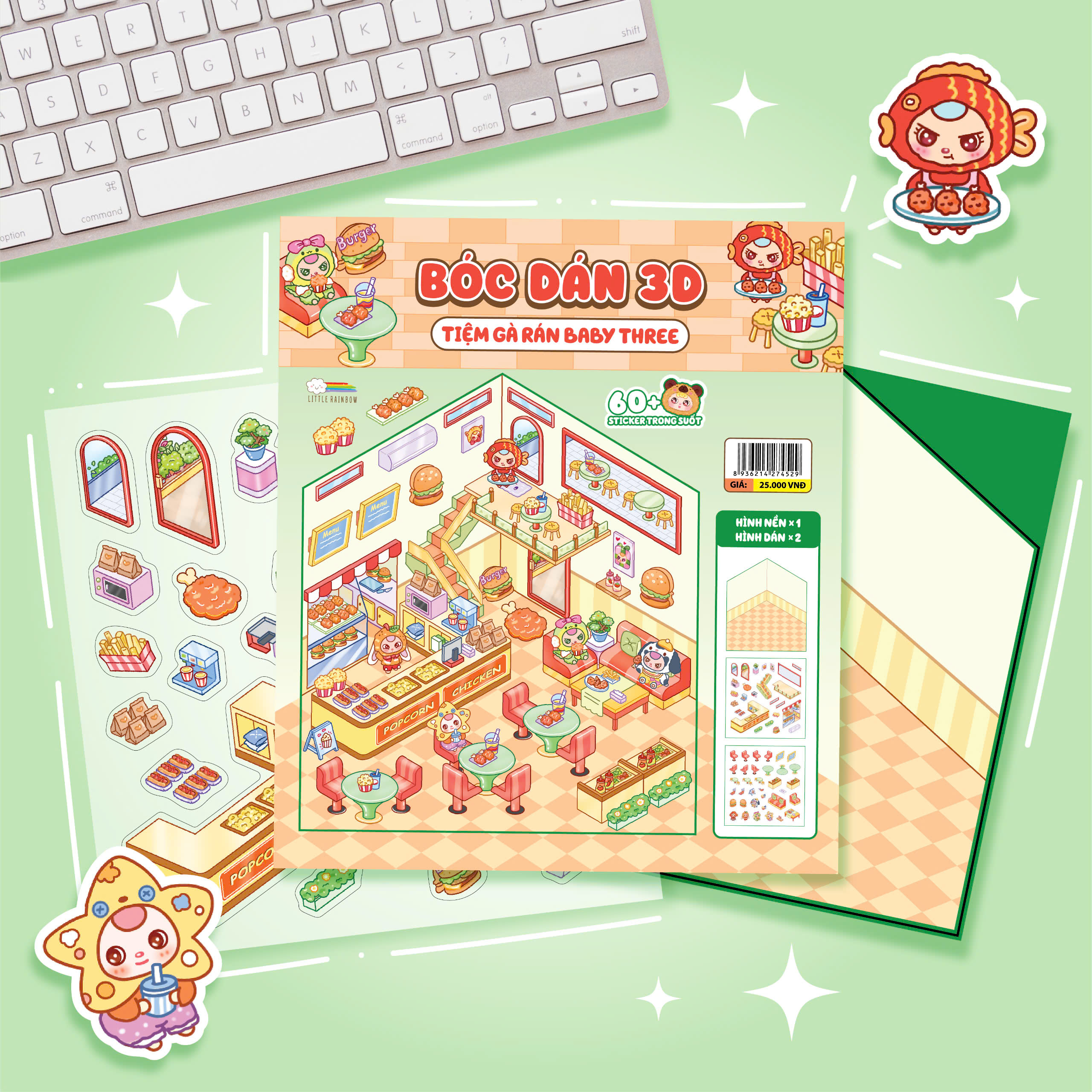 Boc Dan 3D - Tiem Ga Ran Baby Three