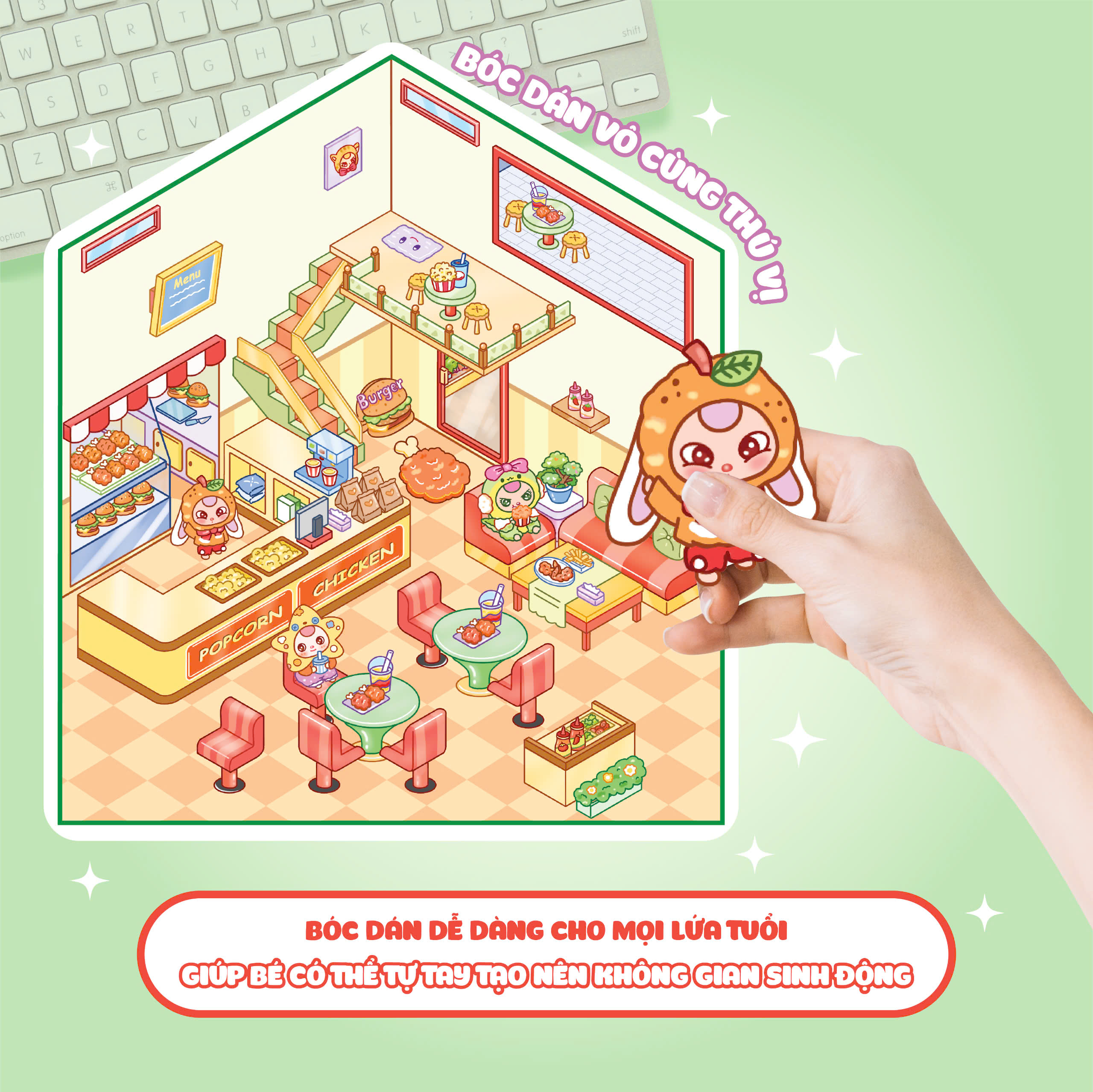 Boc Dan 3D - Tiem Ga Ran Baby Three