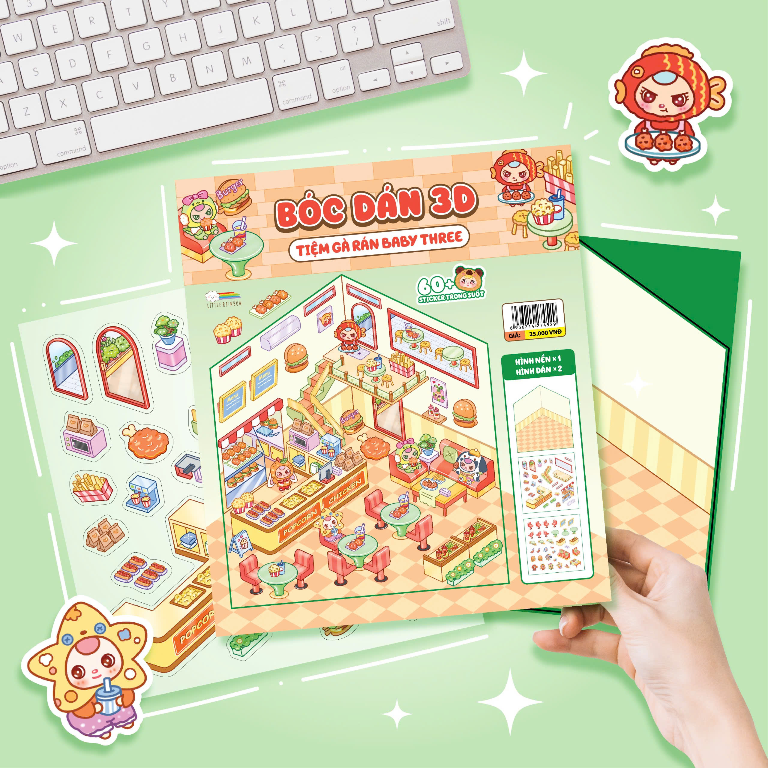 Boc Dan 3D - Tiem Ga Ran Baby Three