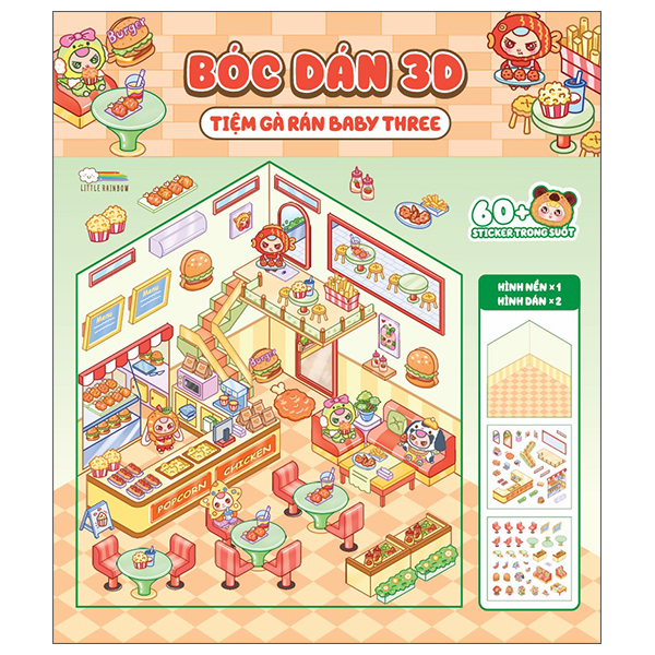 Boc Dan 3D - Tiem Sach Baby Three (Tai Ban 2025)