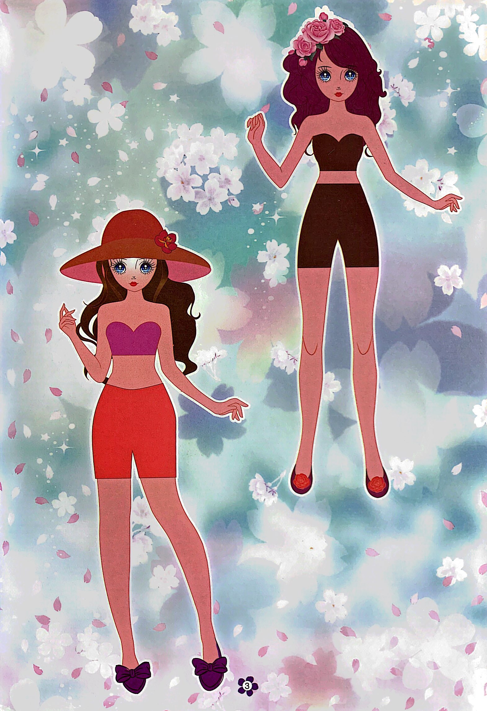 bóc dán công chúa lãng mạn