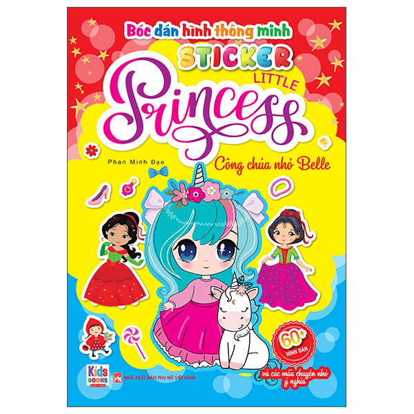 Boc Dan Hinh Thong Minh - Sticker Little Princess - Cong Chua Nho Belle