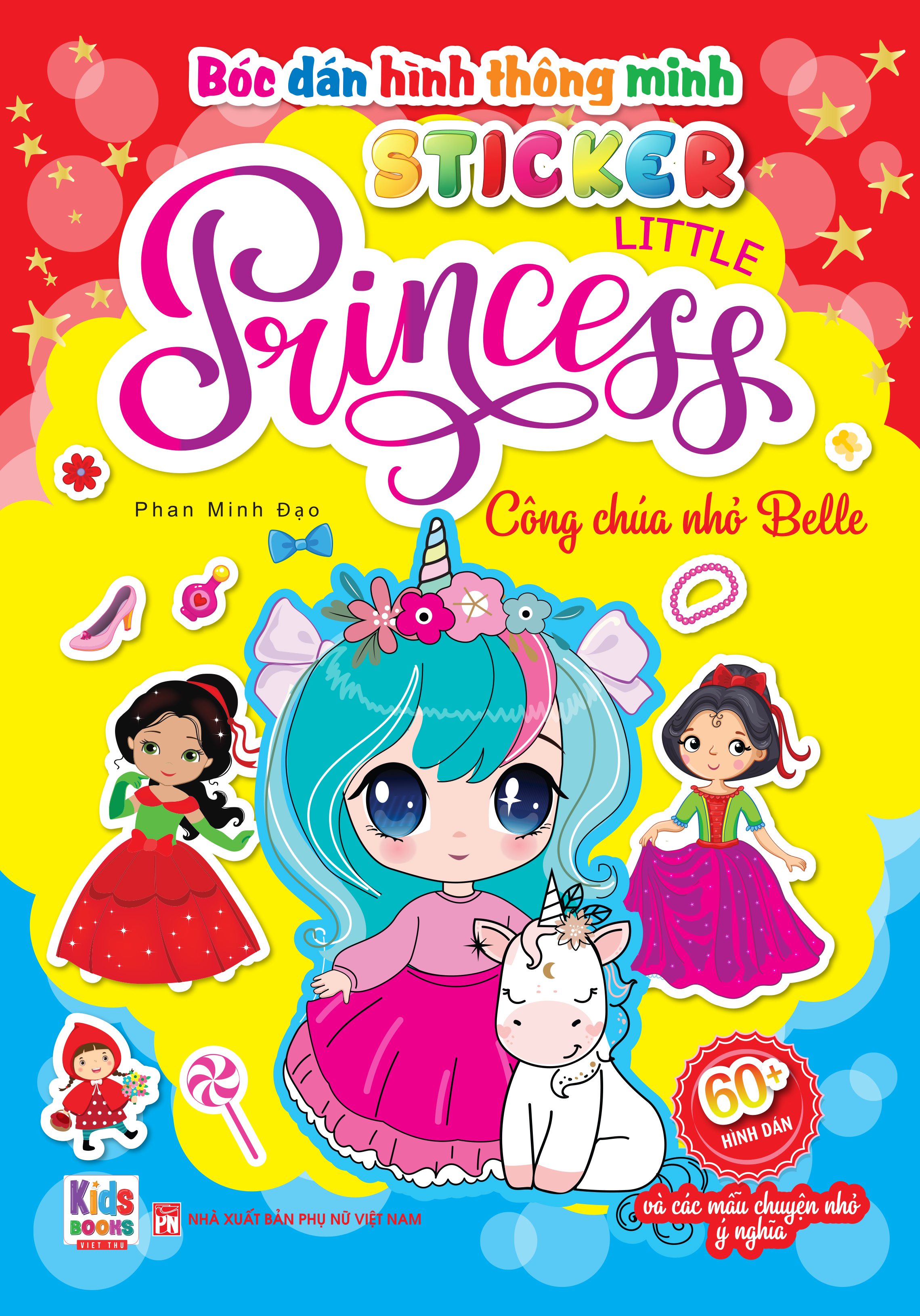 Boc Dan Hinh Thong Minh - Sticker Little Princess - Cong Chua Nho Belle