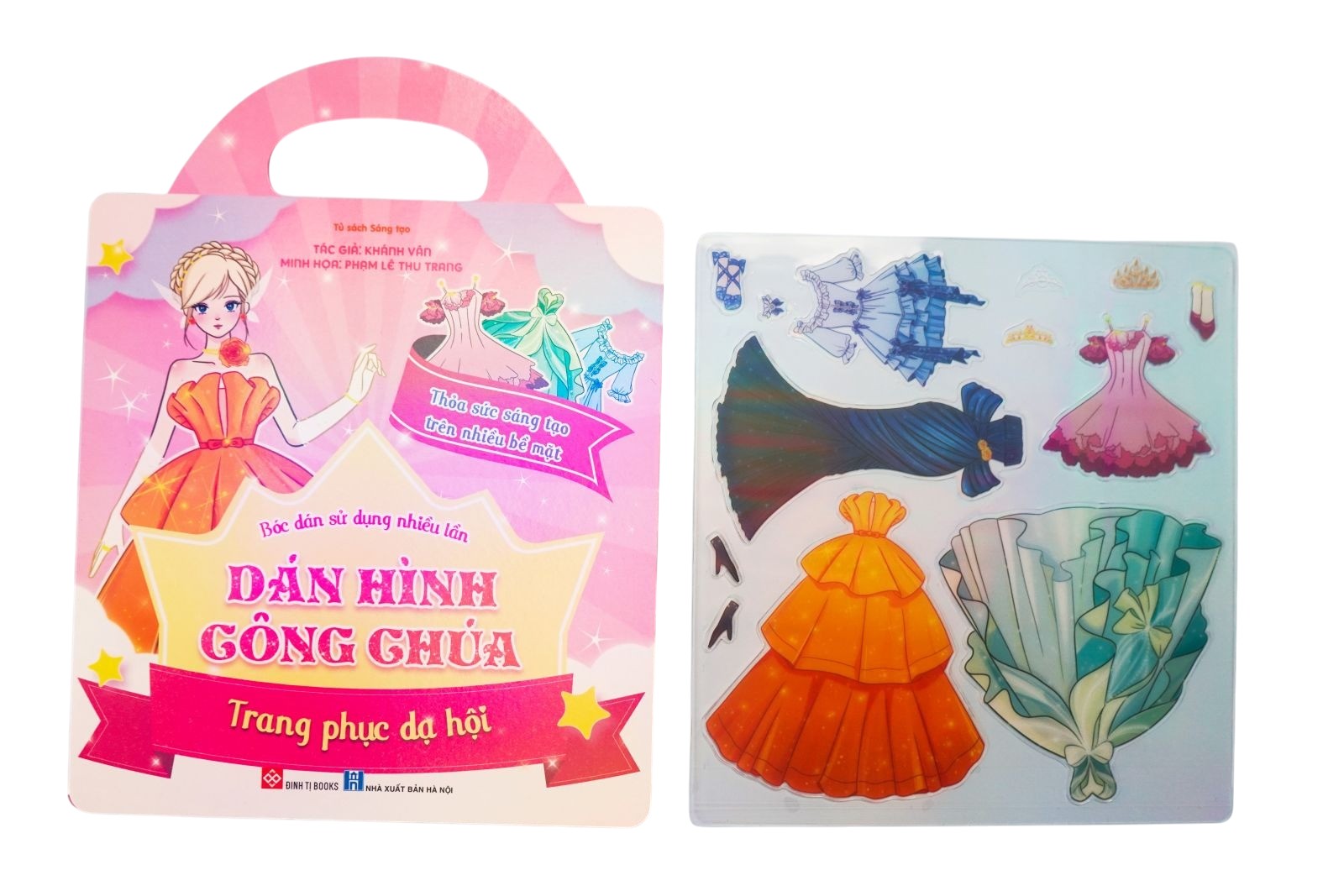 Boc Dan Su Dung Nhieu Lan - Dan Hinh Cong Chua - Trang Phuc Da Hoi