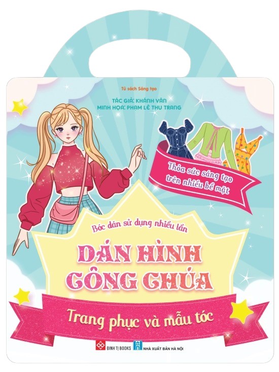 Boc Dan Su Dung Nhieu Lan - Dan Hinh Cong Chua - Trang Phuc Va Mau Toc