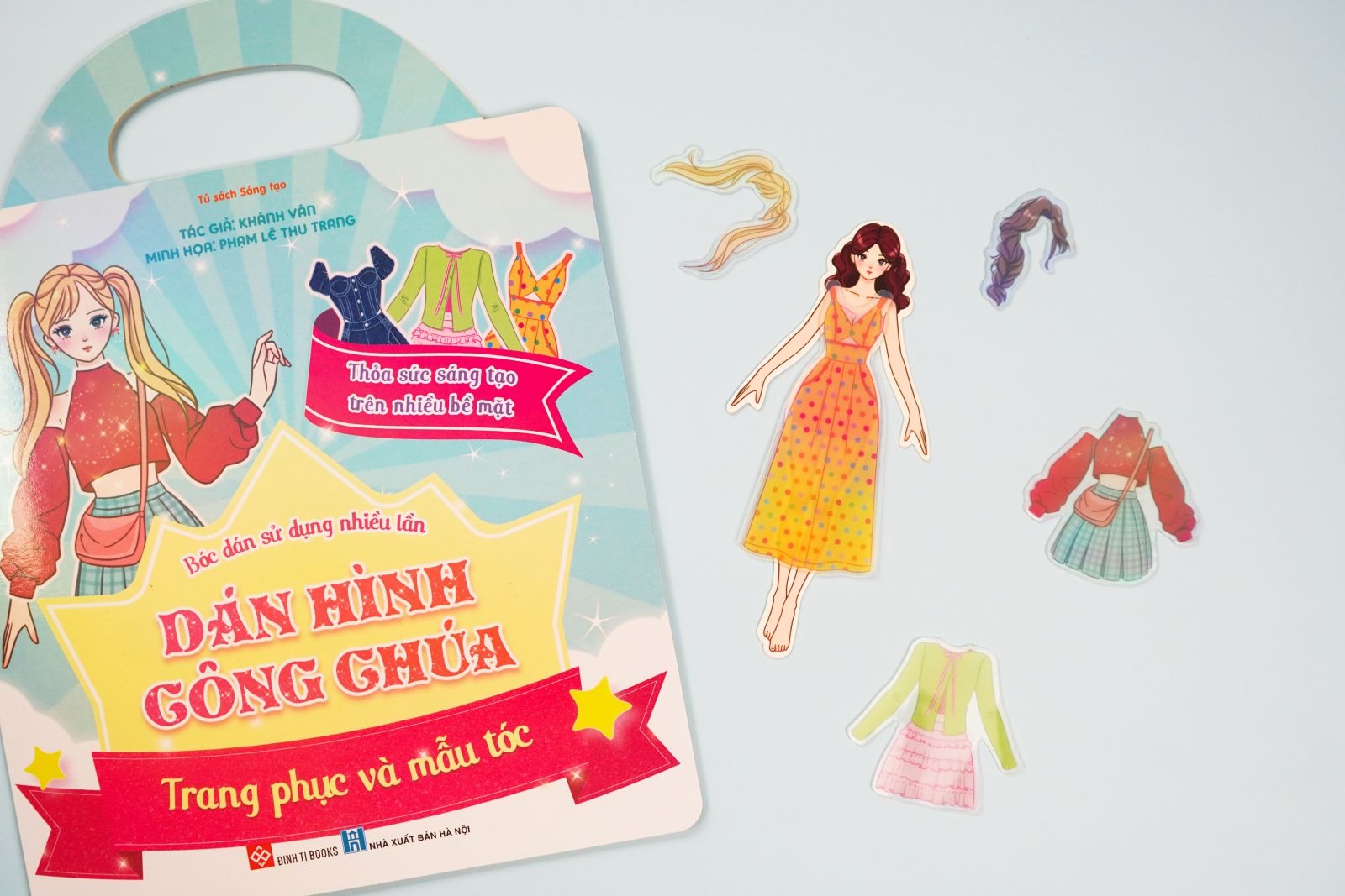 Boc Dan Su Dung Nhieu Lan - Dan Hinh Cong Chua - Trang Phuc Va Mau Toc