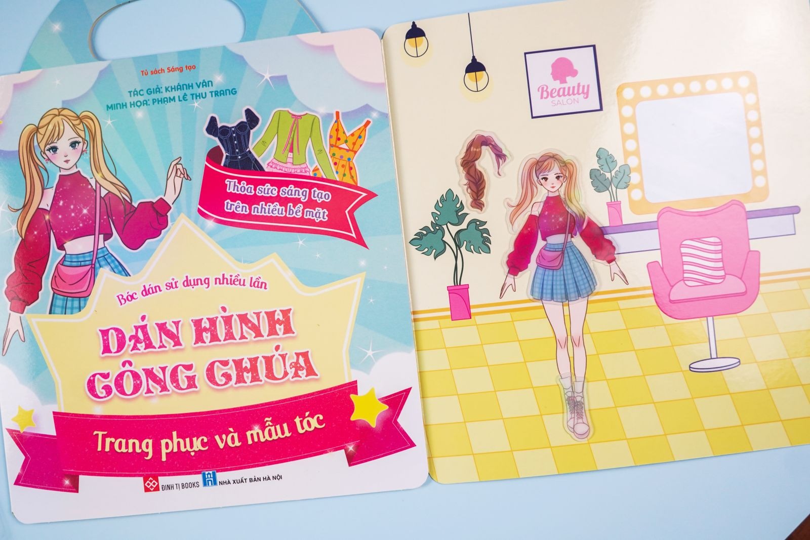 Boc Dan Su Dung Nhieu Lan - Dan Hinh Cong Chua - Trang Phuc Va Mau Toc