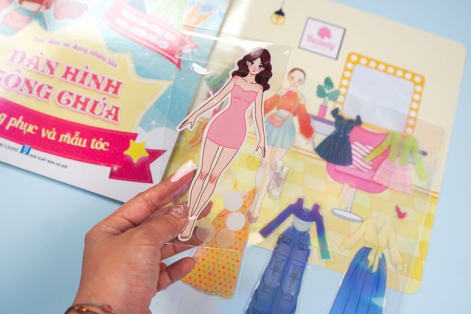 Boc Dan Su Dung Nhieu Lan - Dan Hinh Cong Chua - Trang Phuc Va Mau Toc