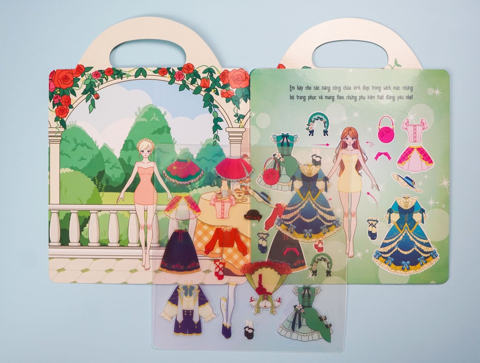 Boc Dan Su Dung Nhieu Lan - Dan Hinh Cong Chua - Trang Phuc Va Phu Kien