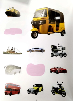 bóc dán thông minh - các phương tiện giao thông (2022)