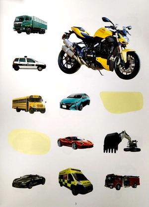 bóc dán thông minh - các phương tiện giao thông (2022)