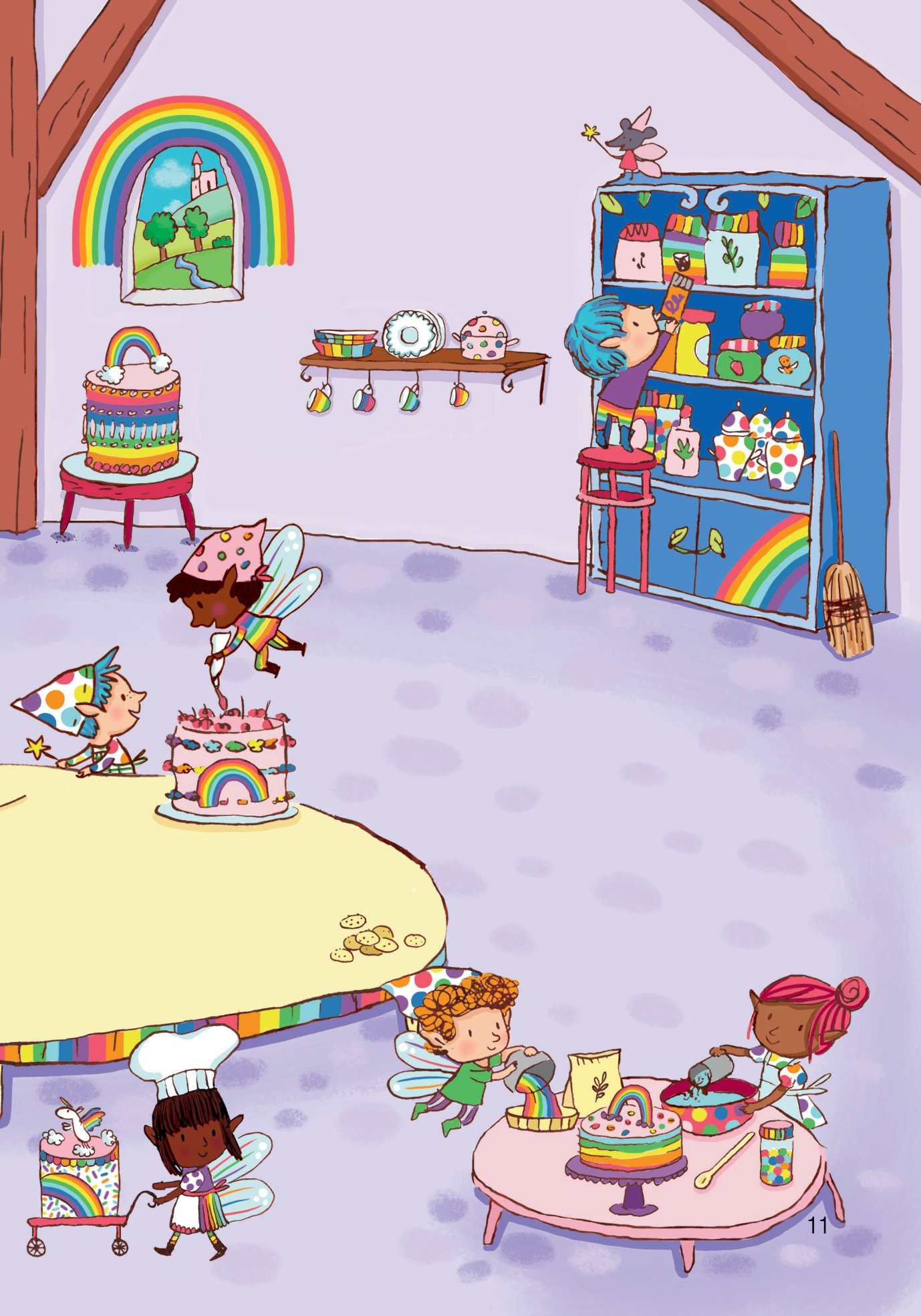 bóc dán thông minh - cầu vồng (dành cho trẻ từ 3-8 tuổi)