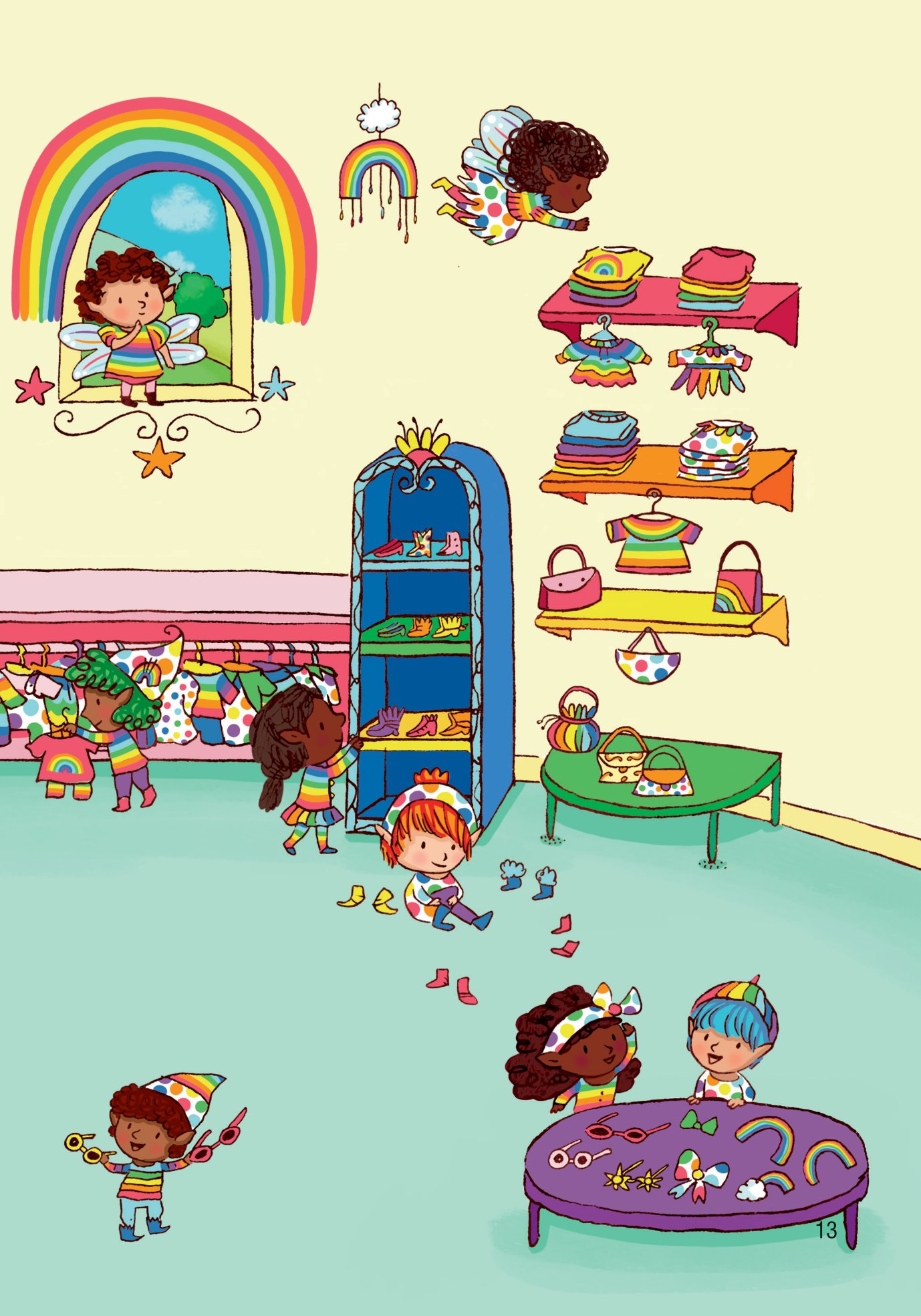 bóc dán thông minh - cầu vồng (dành cho trẻ từ 3-8 tuổi)