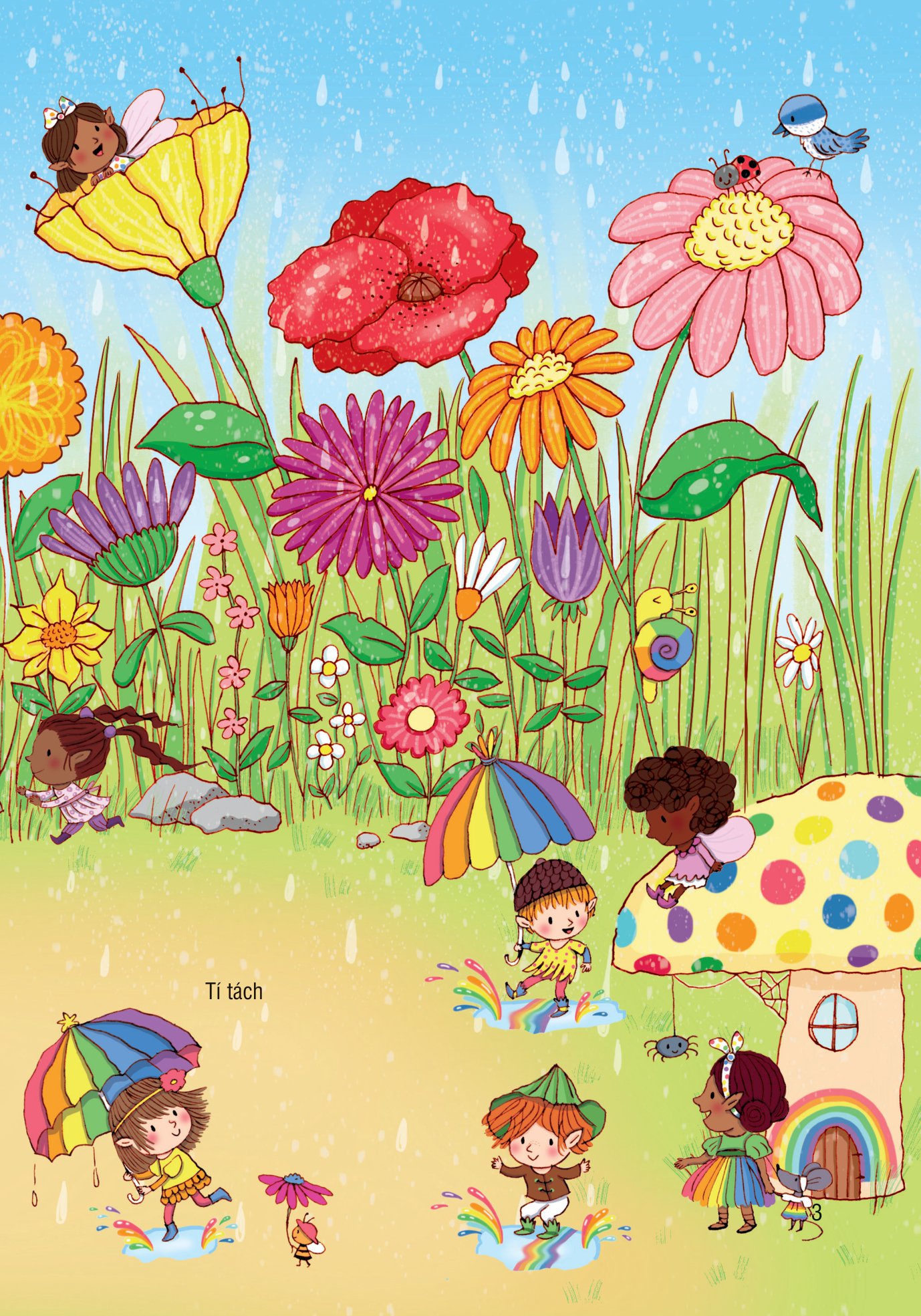 bóc dán thông minh - cầu vồng (dành cho trẻ từ 3-8 tuổi)