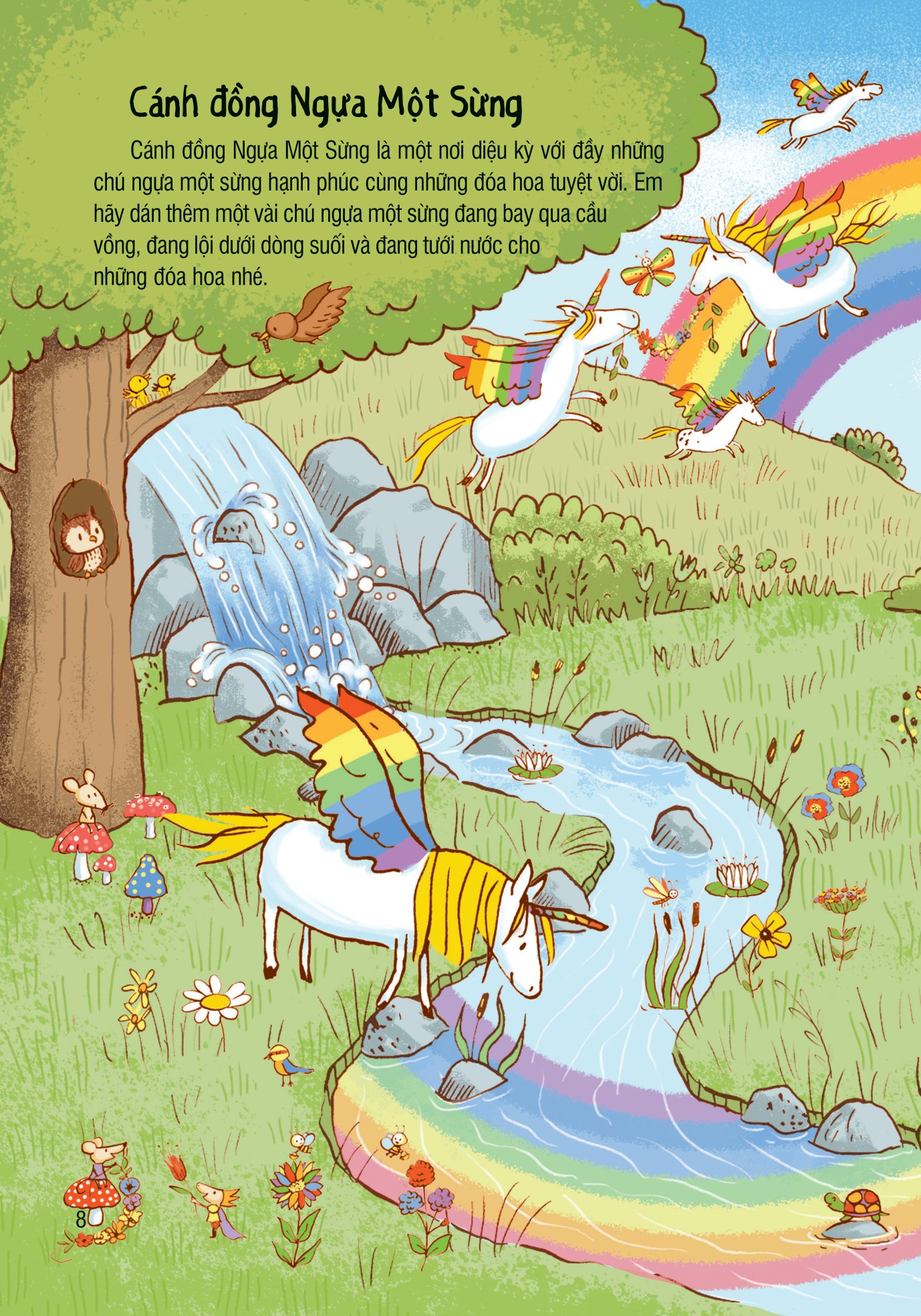 bóc dán thông minh - cầu vồng (dành cho trẻ từ 3-8 tuổi)