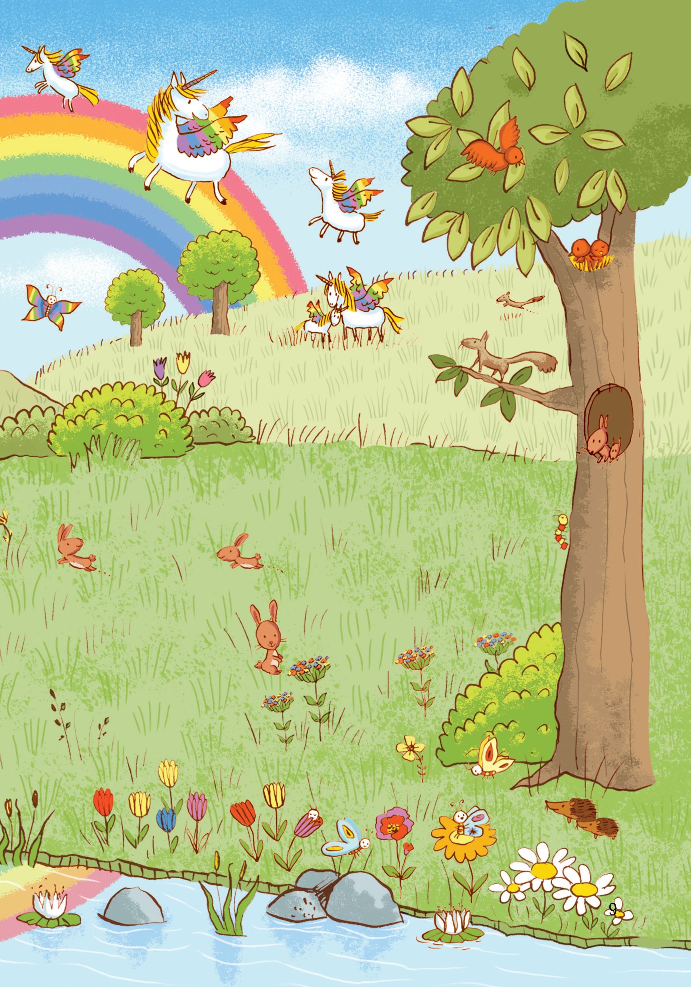 bóc dán thông minh - cầu vồng (dành cho trẻ từ 3-8 tuổi)