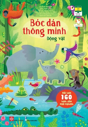 bóc dán thông minh - động vật (dành cho trẻ từ 3-8 tuổi)
