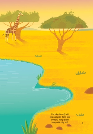 bóc dán thông minh - động vật (dành cho trẻ từ 3-8 tuổi)