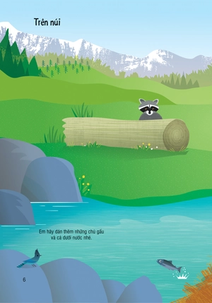 bóc dán thông minh - động vật (dành cho trẻ từ 3-8 tuổi)