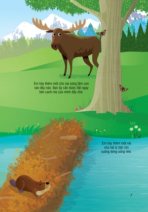 bóc dán thông minh - động vật (dành cho trẻ từ 3-8 tuổi)