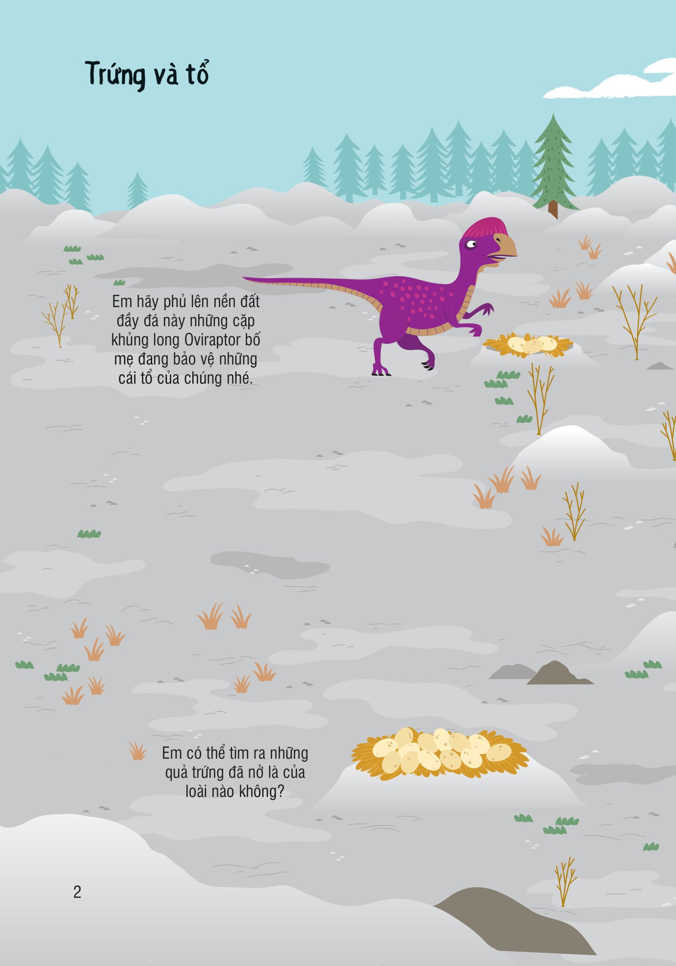 bóc dán thông minh - khủng long (dành cho trẻ từ 3-8 tuổi)