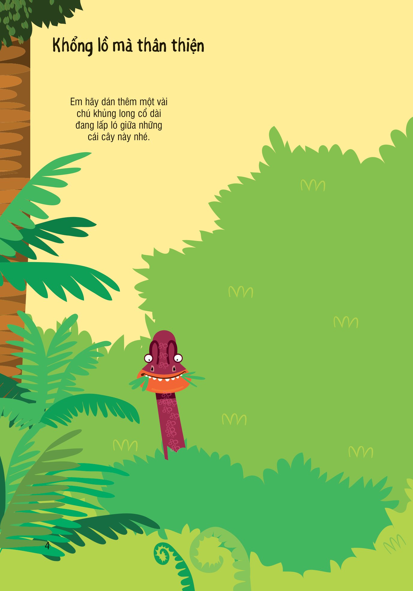 bóc dán thông minh - khủng long (dành cho trẻ từ 3-8 tuổi)