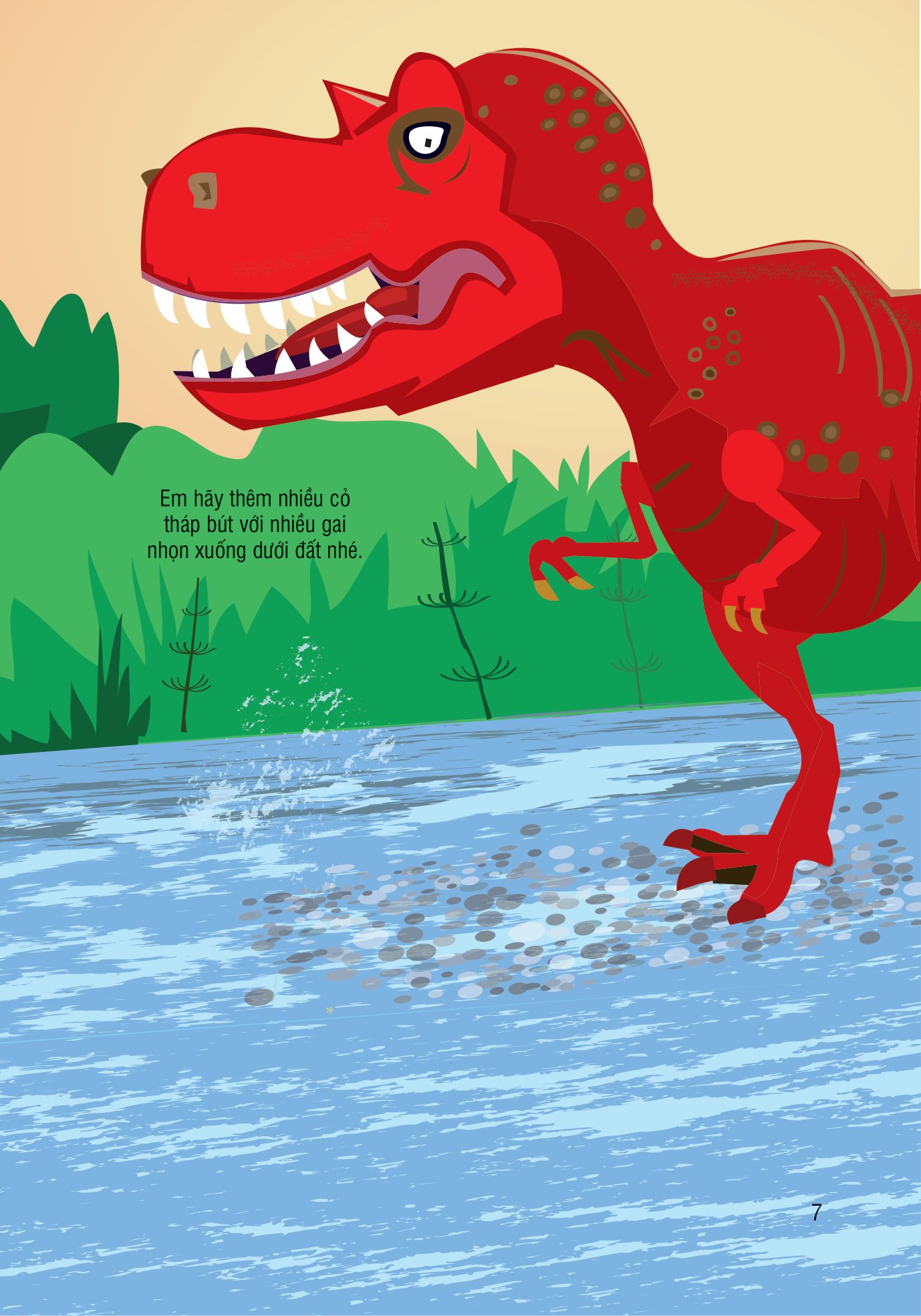 bóc dán thông minh - khủng long (dành cho trẻ từ 3-8 tuổi)