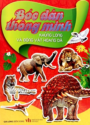 bóc dán thông minh - khủng long và động vật hoang dã