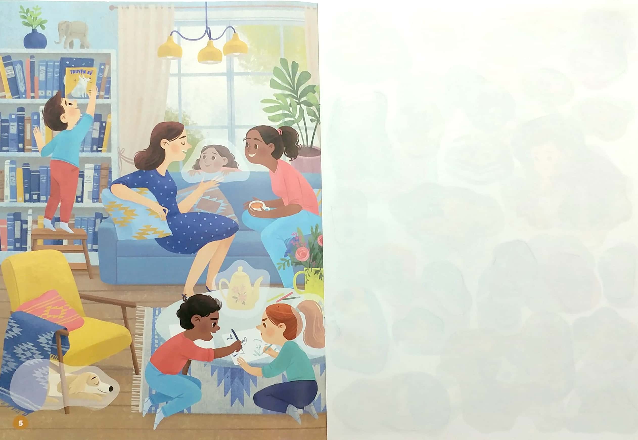 bóc dán thông minh - luyện tay thật khéo, luyện mắt thật tinh - mái ấm thân yêu