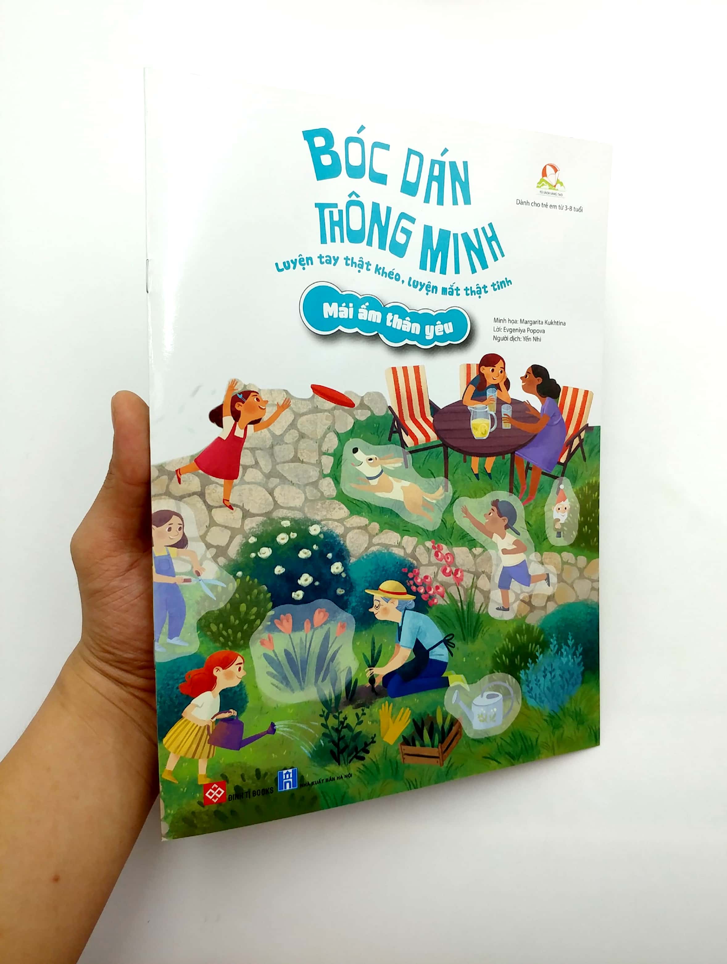 bóc dán thông minh - luyện tay thật khéo, luyện mắt thật tinh - mái ấm thân yêu