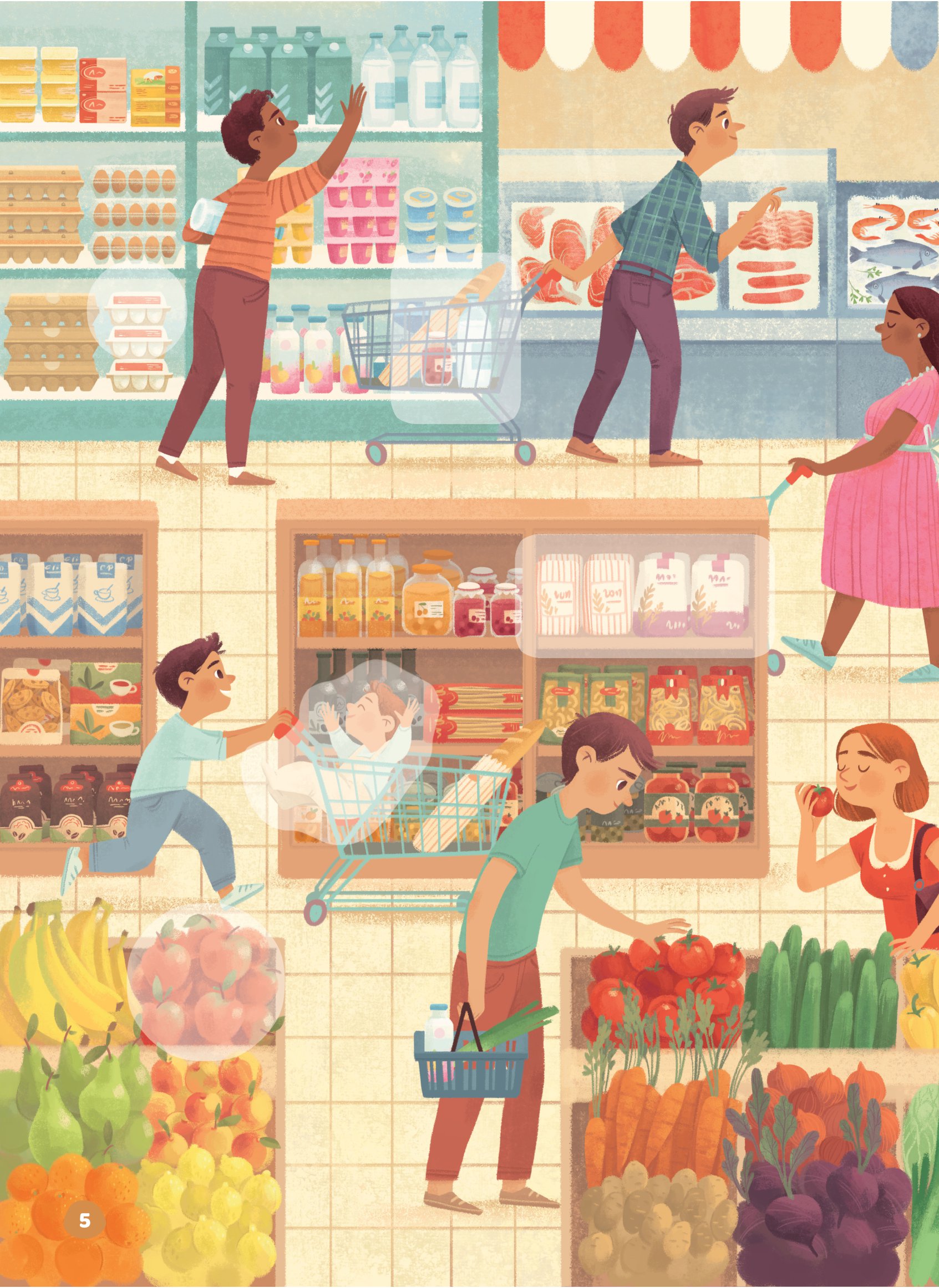 bóc dán thông minh - luyện tay thật khéo, luyện mắt thật tinh - thế giới quanh em