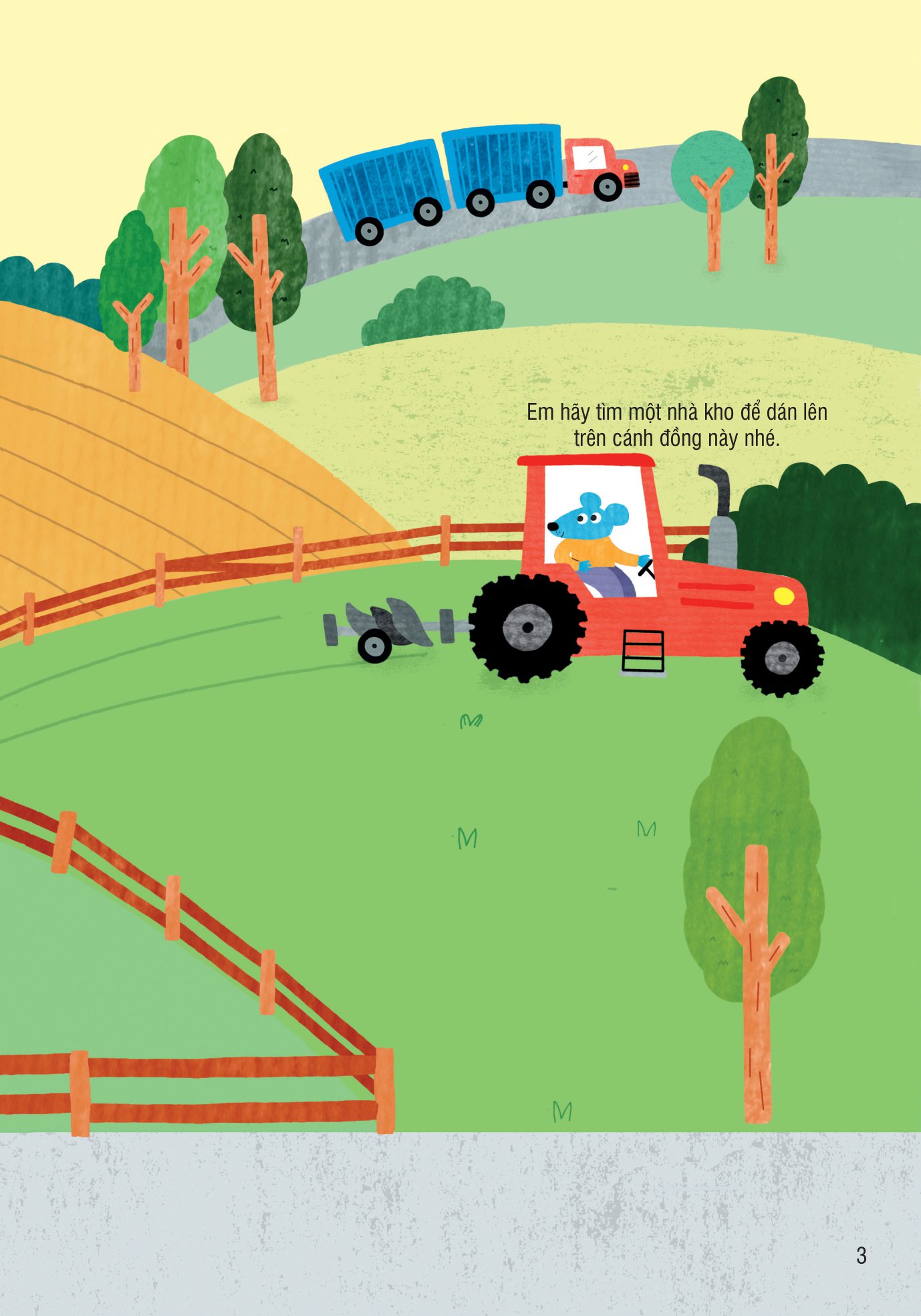 bóc dán thông minh - máy kéo và xe tải