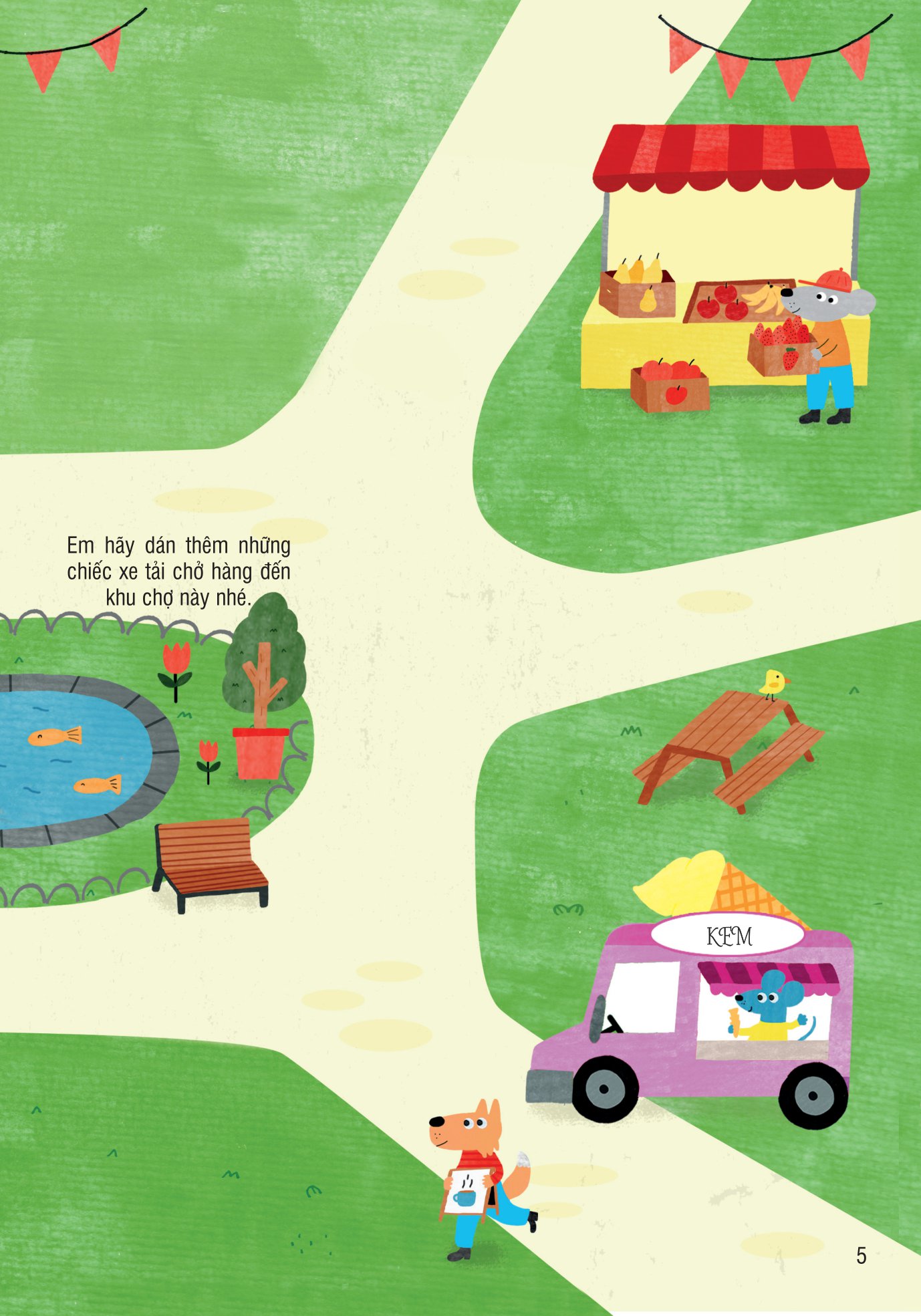 bóc dán thông minh - máy kéo và xe tải