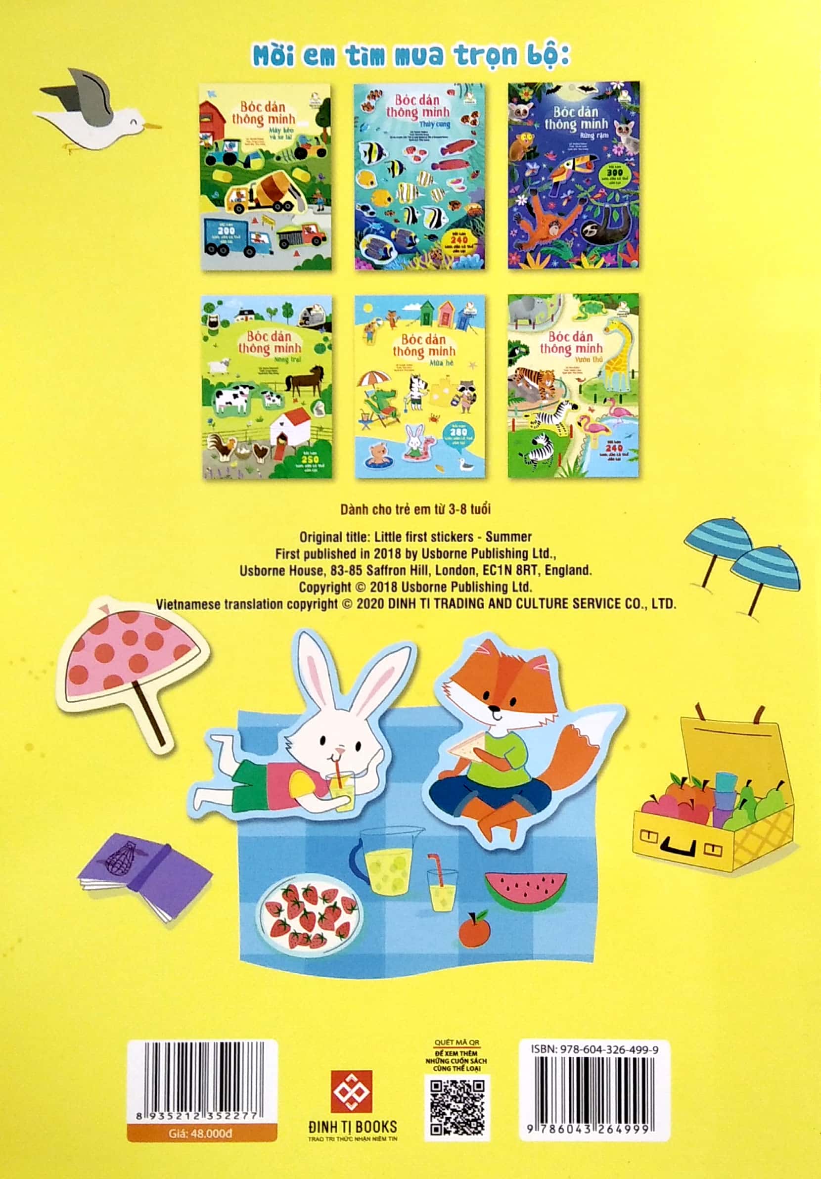 bóc dán thông minh - mùa hè