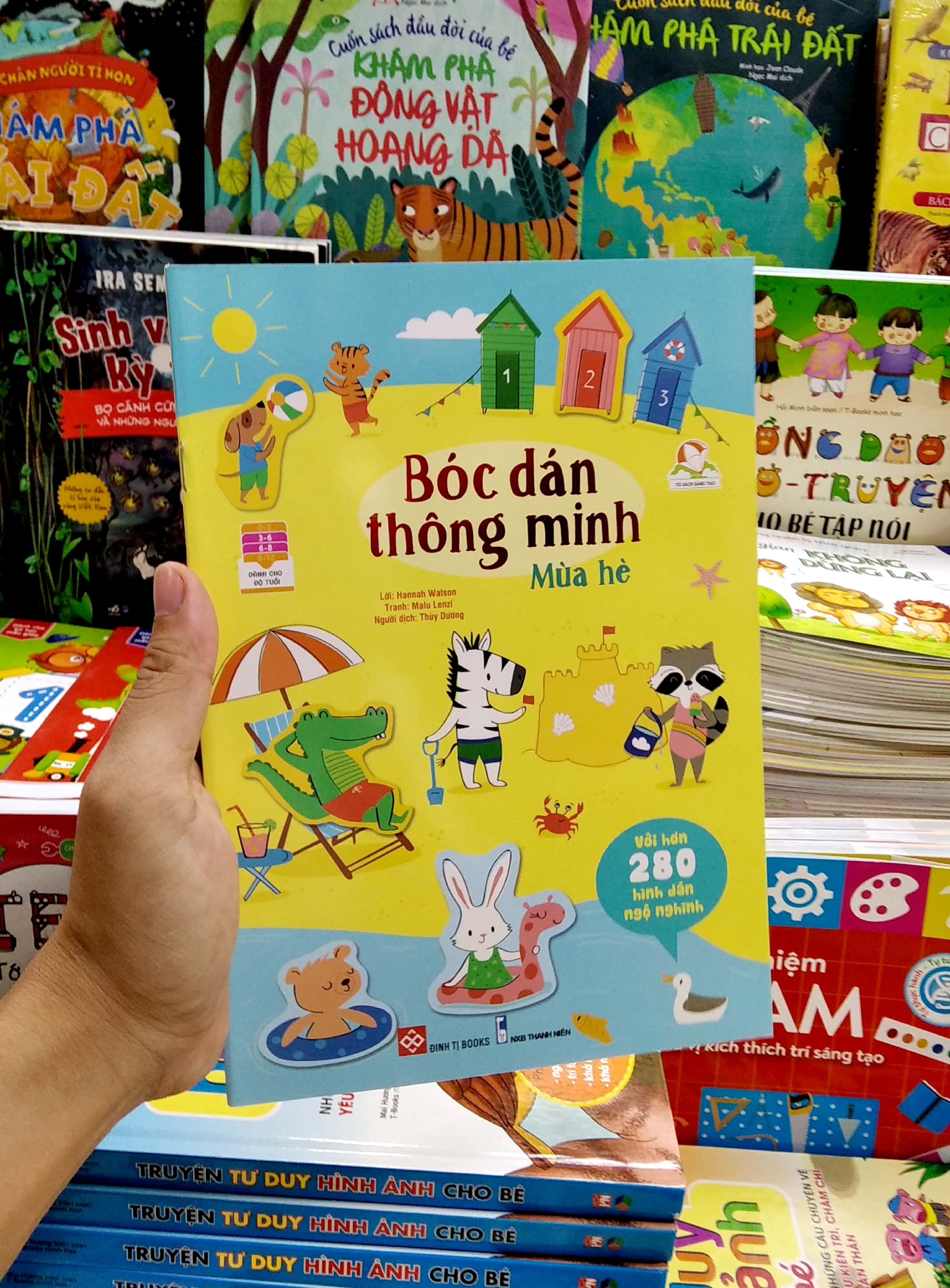 bóc dán thông minh - mùa hè