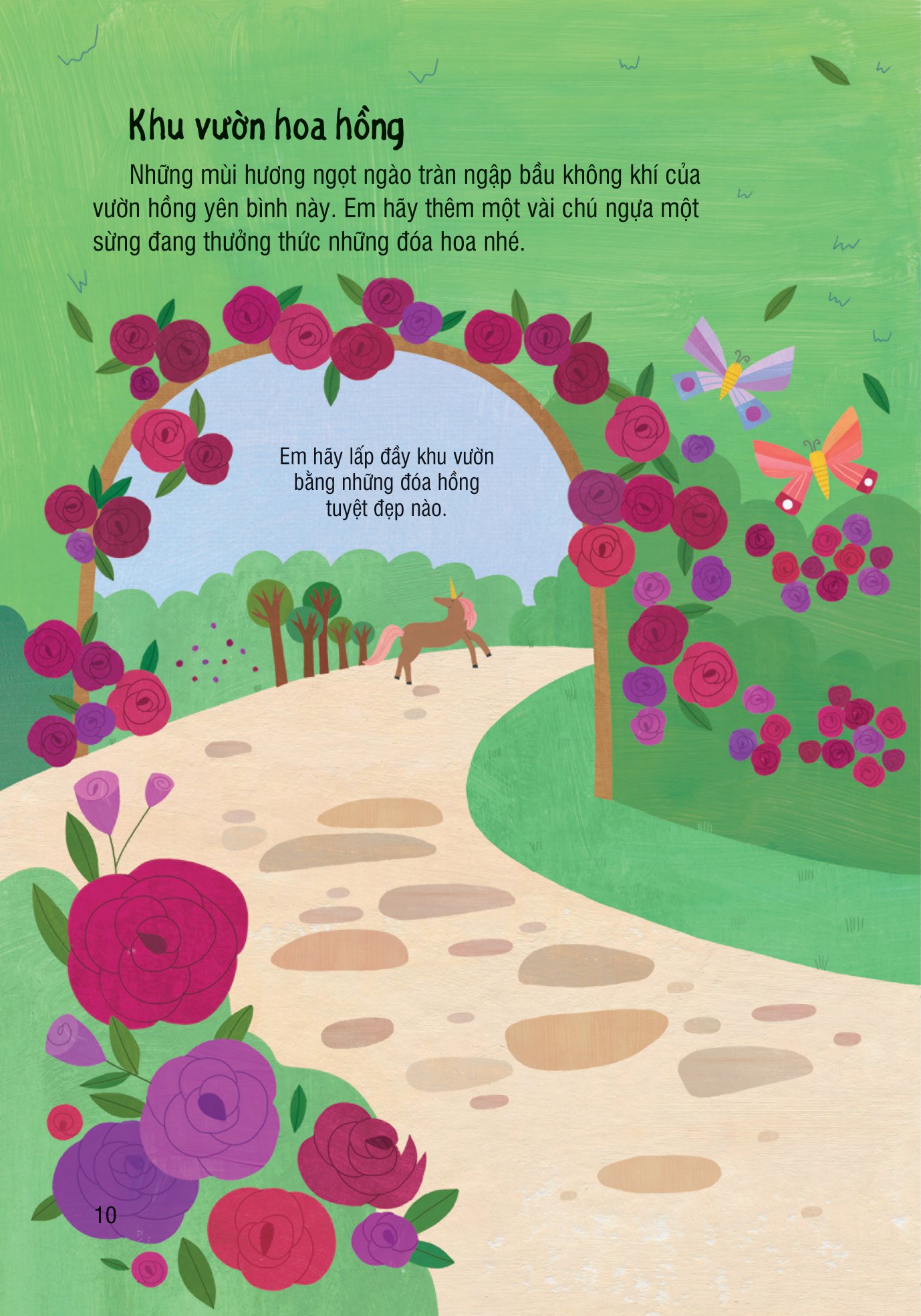 bóc dán thông minh - ngựa một sừng (dành cho trẻ từ 3-8 tuổi)