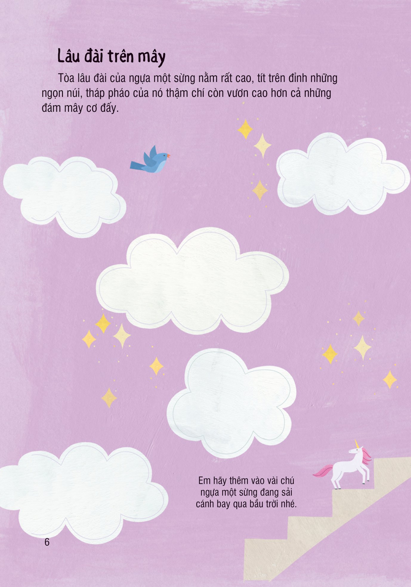 bóc dán thông minh - ngựa một sừng (dành cho trẻ từ 3-8 tuổi)