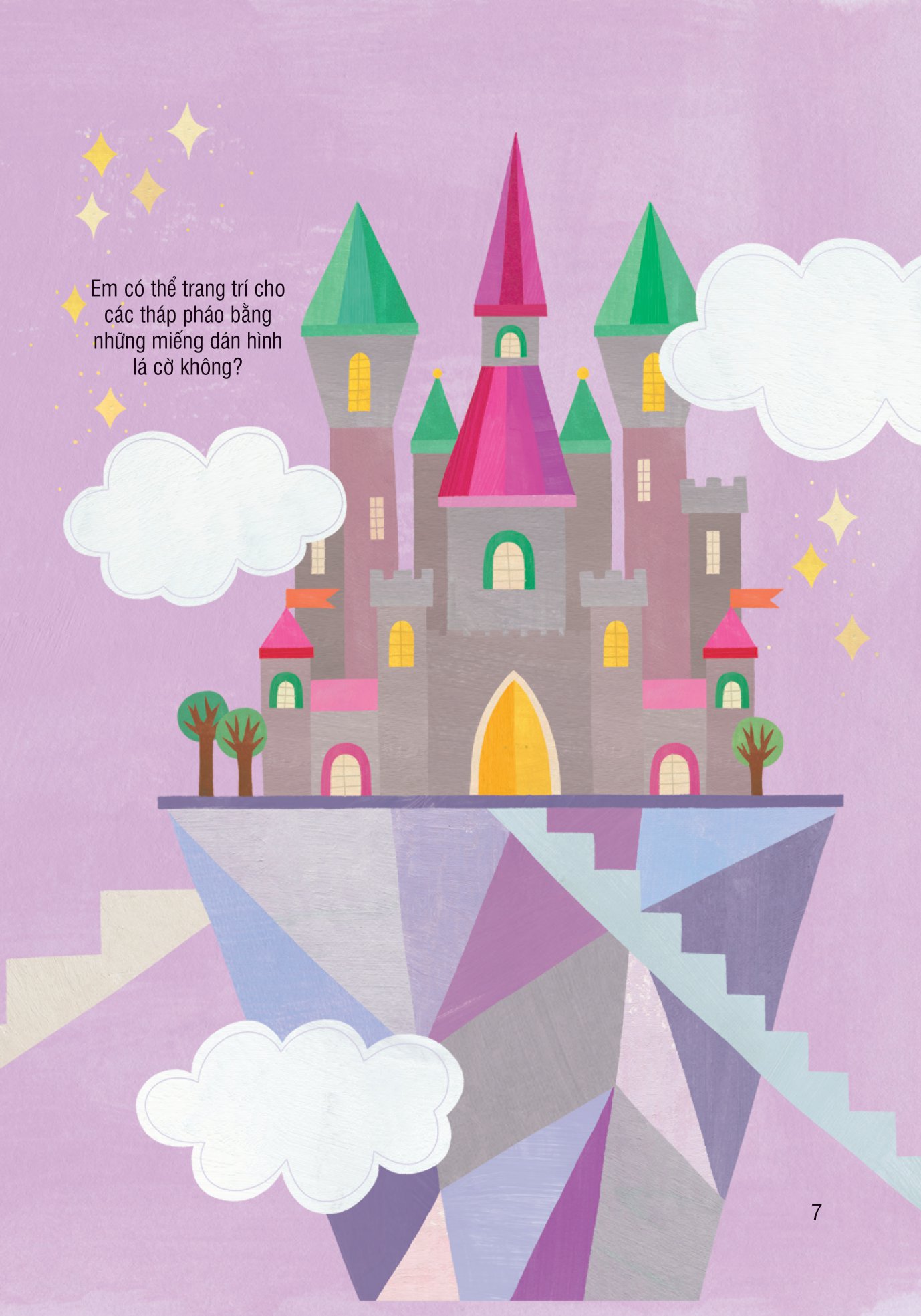 bóc dán thông minh - ngựa một sừng (dành cho trẻ từ 3-8 tuổi)