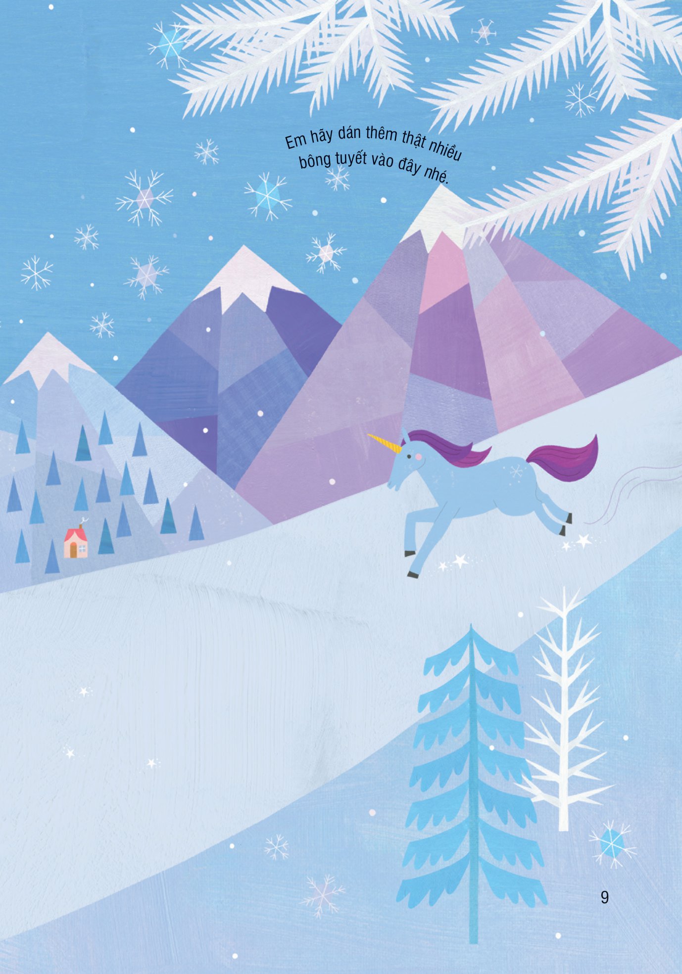 bóc dán thông minh - ngựa một sừng (dành cho trẻ từ 3-8 tuổi)