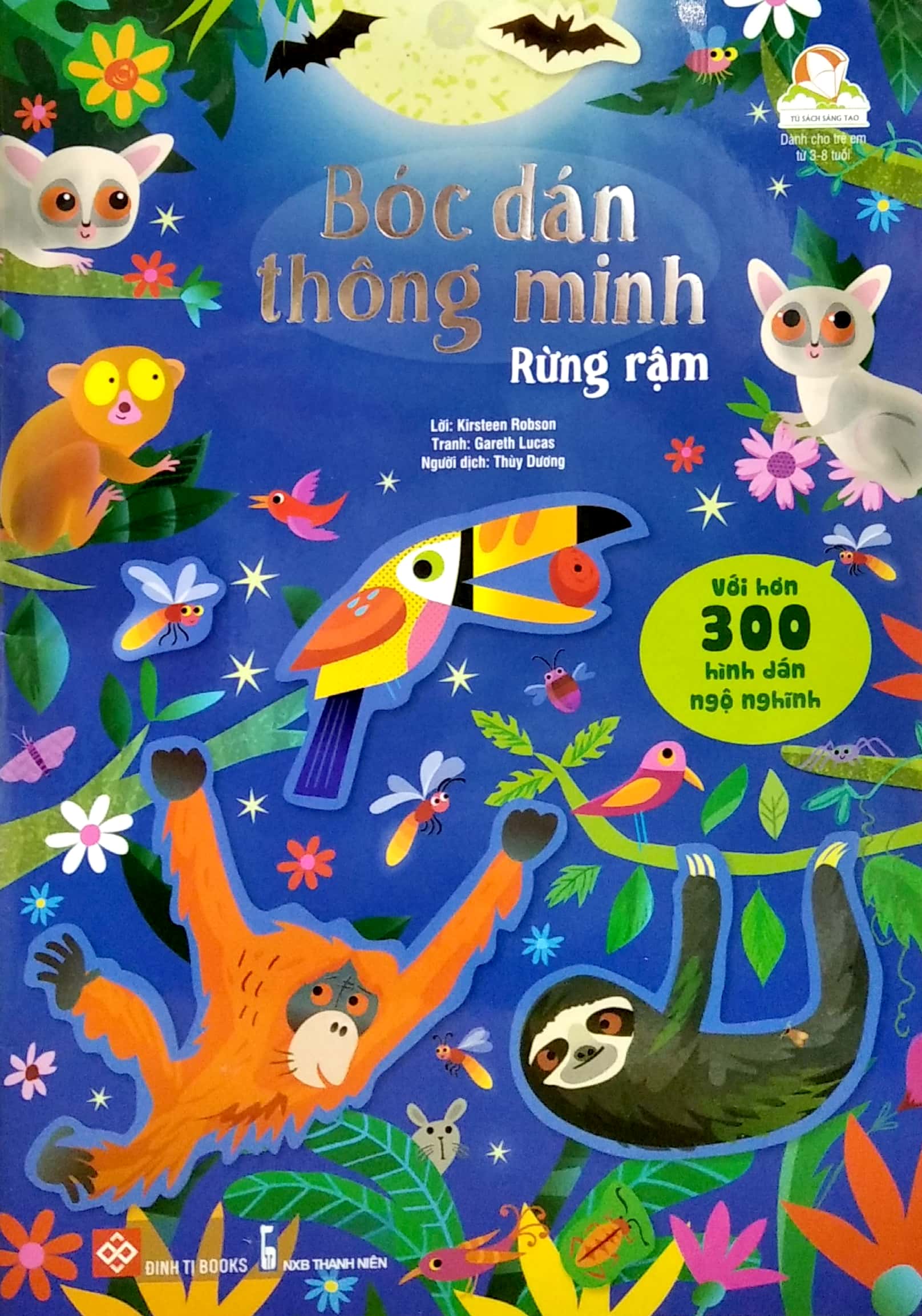 bóc dán thông minh - rừng rậm