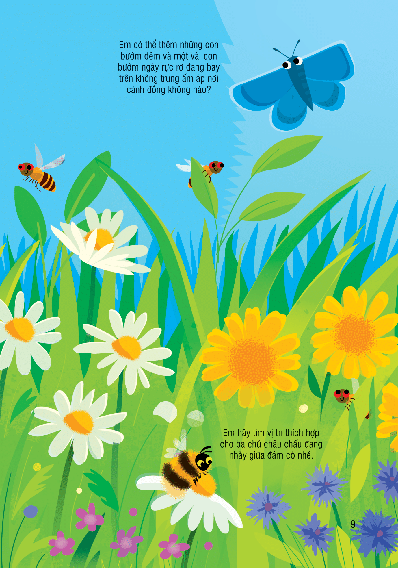 bóc dán thông minh - sâu bọ (dành cho trẻ từ 3-8 tuổi)