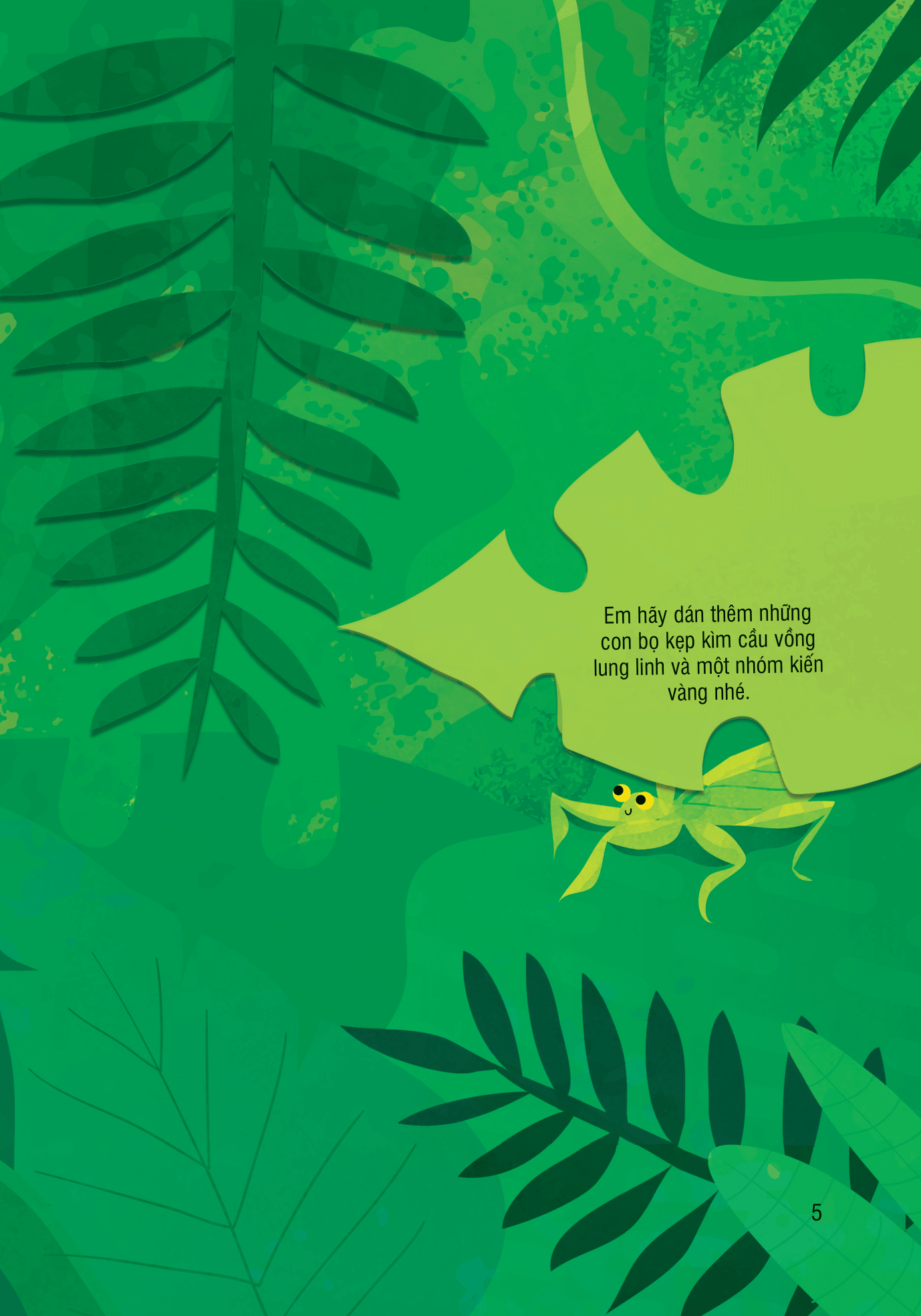 bóc dán thông minh - sâu bọ (dành cho trẻ từ 3-8 tuổi)