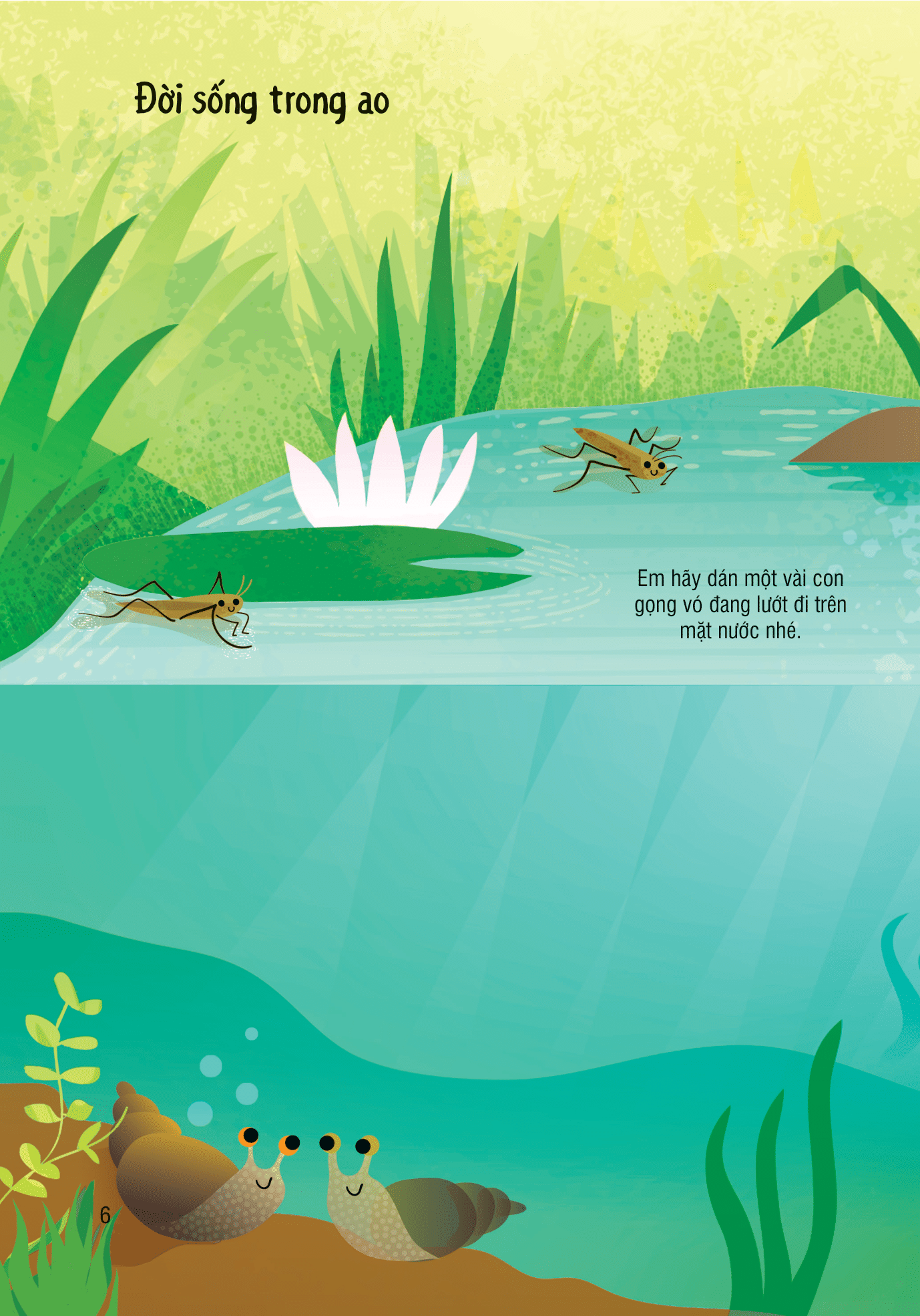 bóc dán thông minh - sâu bọ (dành cho trẻ từ 3-8 tuổi)