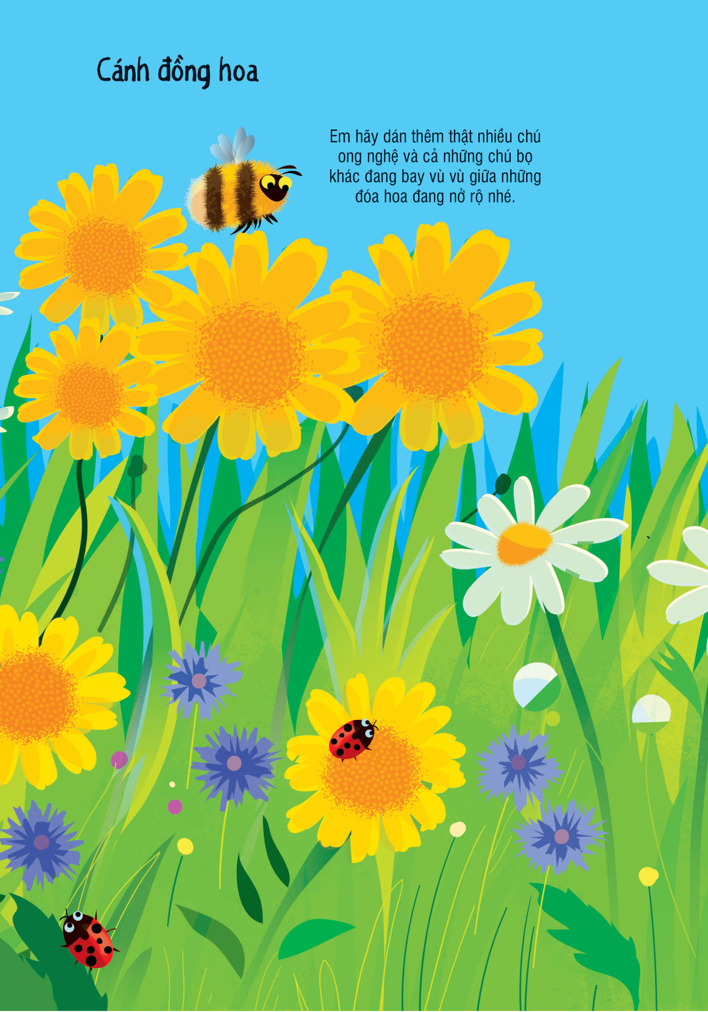 bóc dán thông minh - sâu bọ (dành cho trẻ từ 3-8 tuổi)