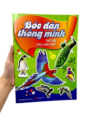 bóc dán thông minh - thế giới các loài chim
