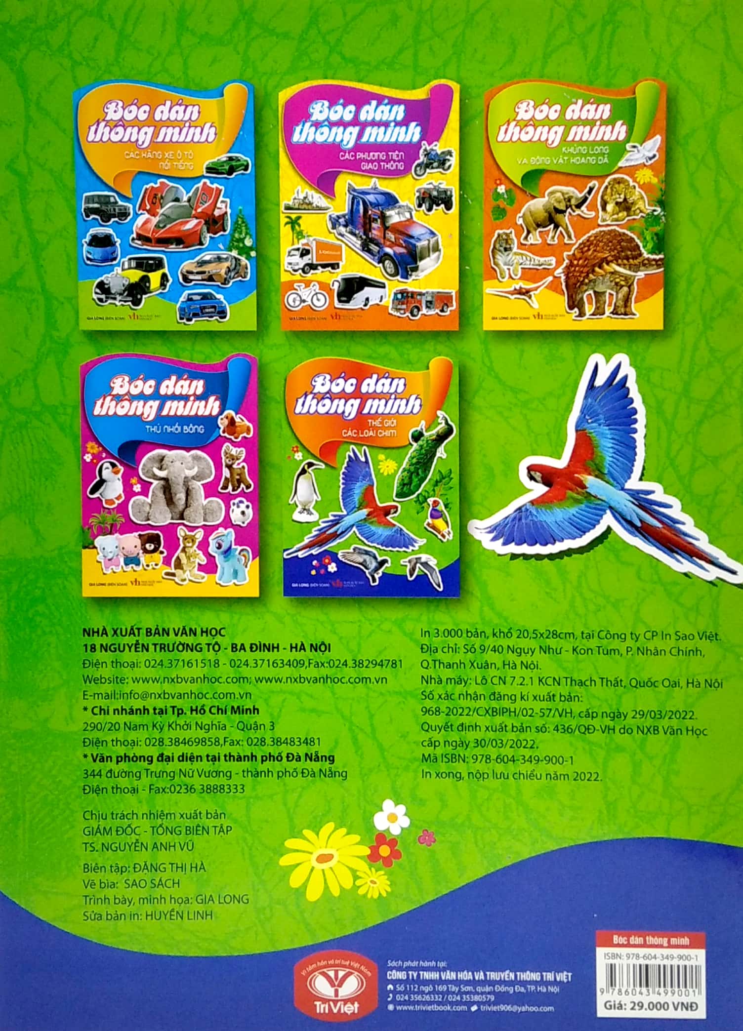 bóc dán thông minh - thế giới các loài chim (tái bản 2022)