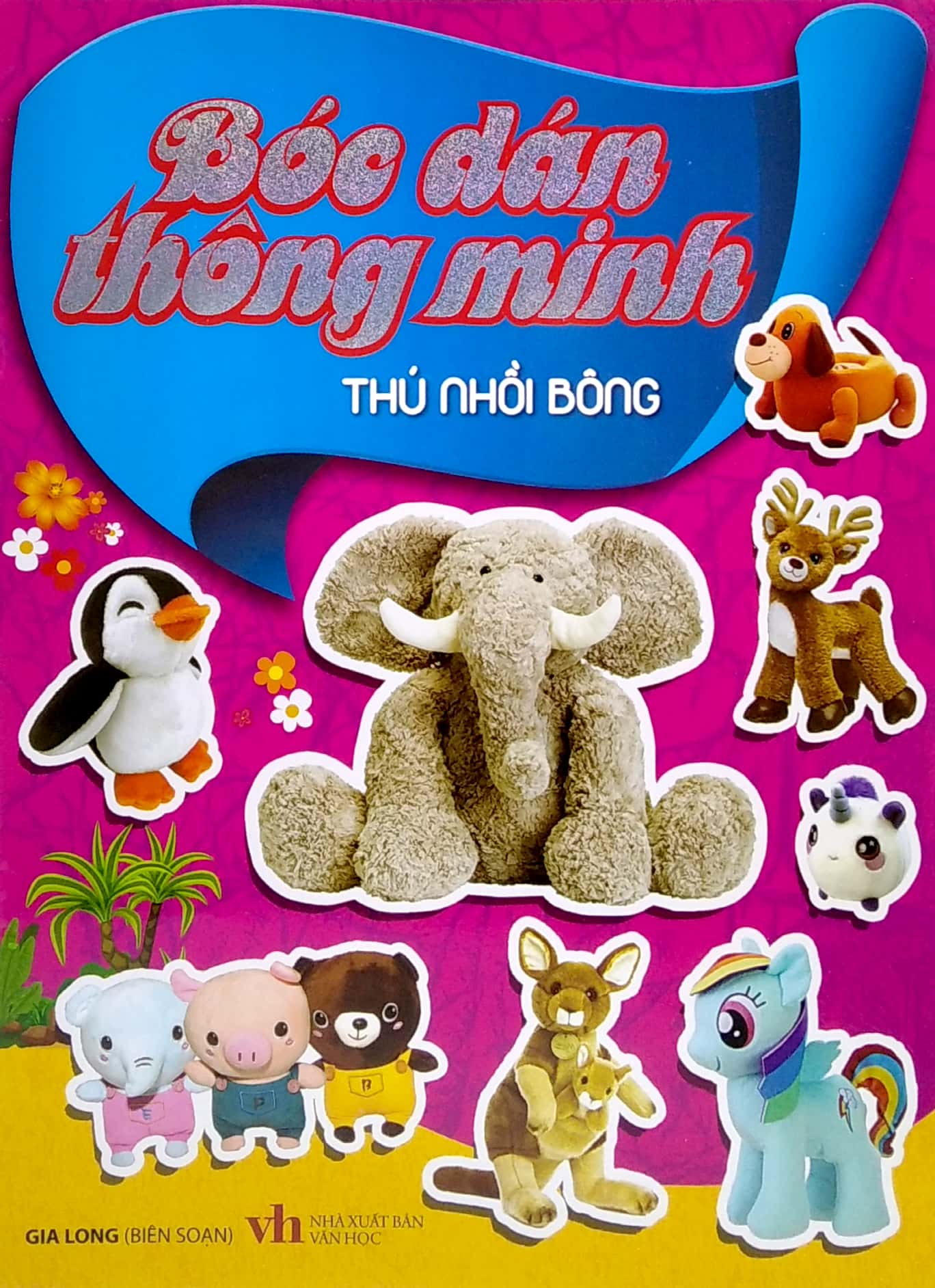 bóc dán thông minh - thú nhồi bông (tái bản 2022)