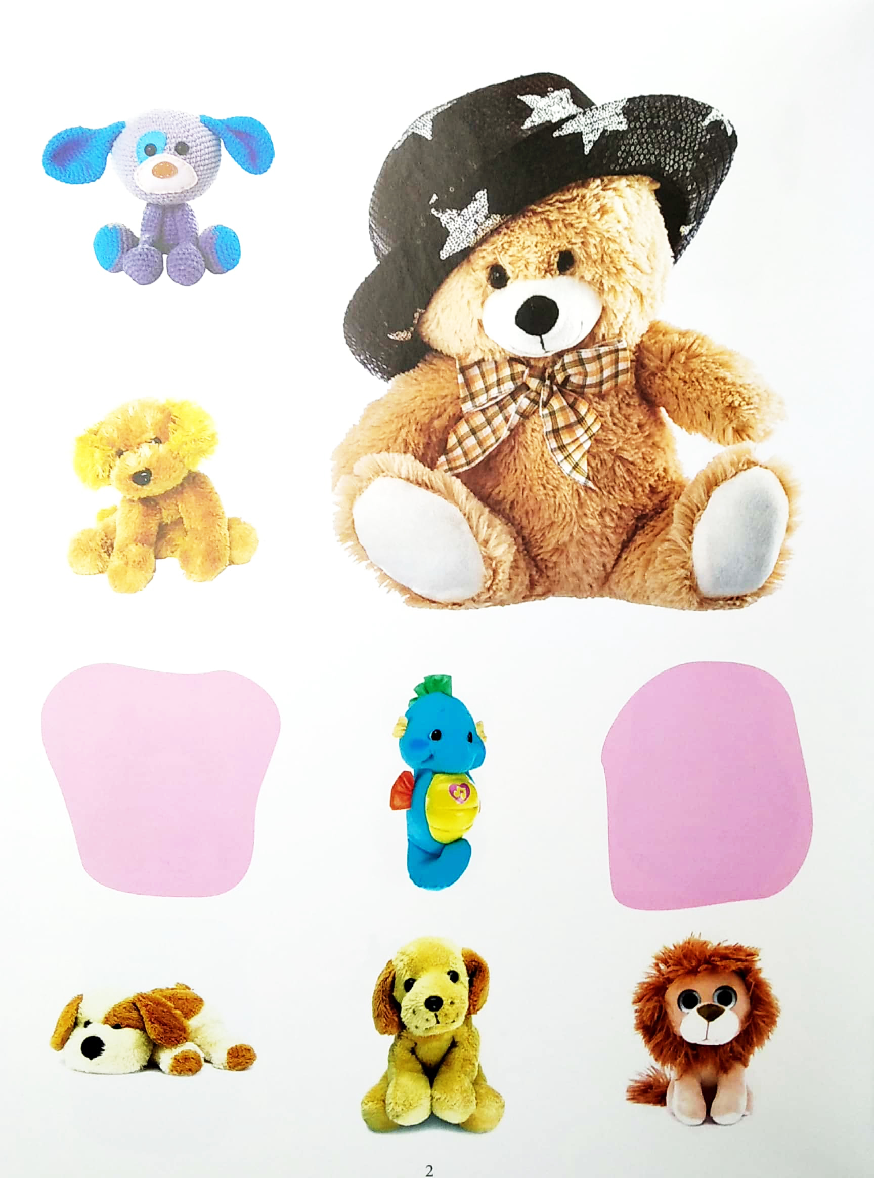 bóc dán thông minh - thú nhồi bông (tái bản 2022)