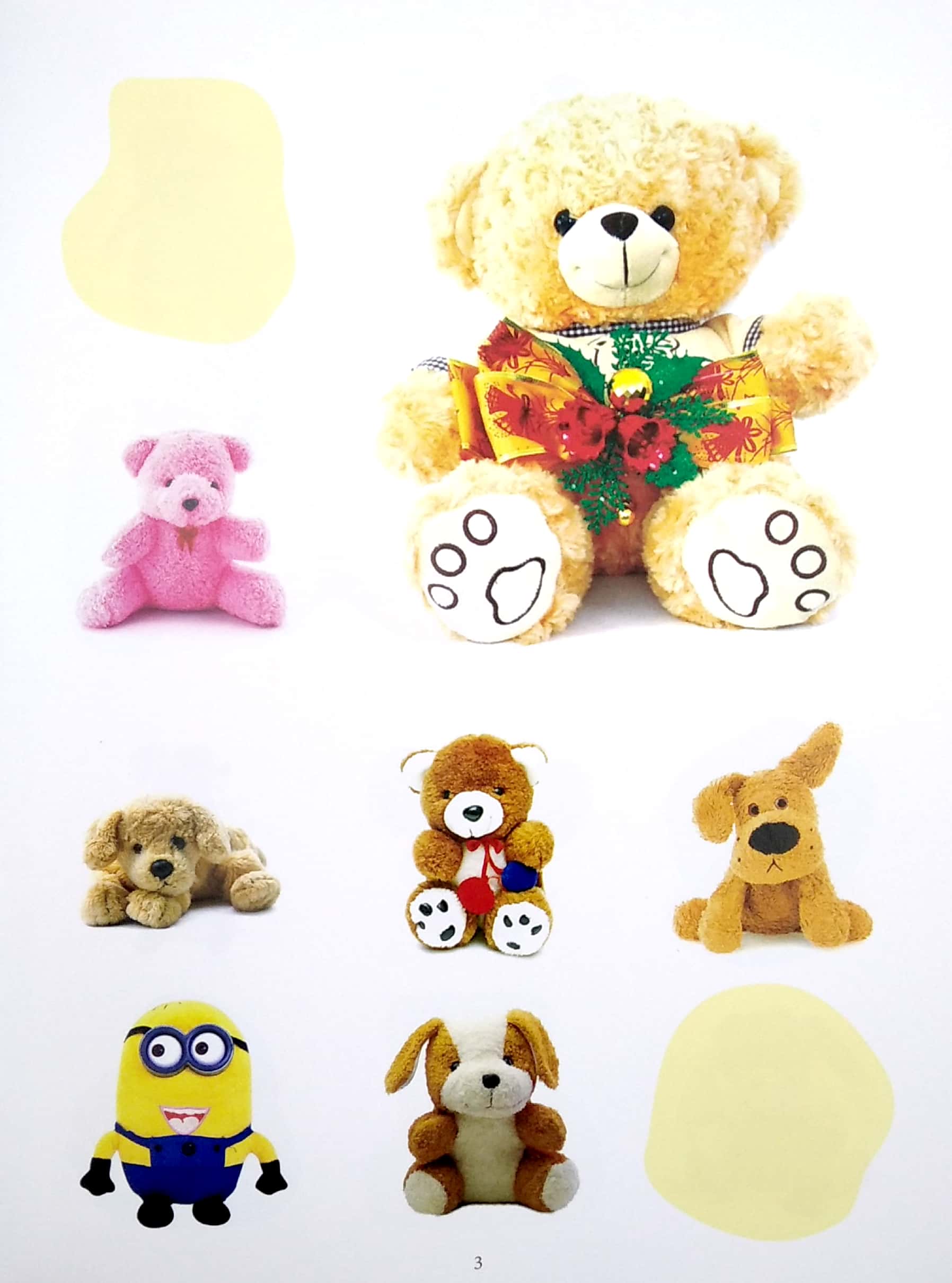 bóc dán thông minh - thú nhồi bông (tái bản 2022)