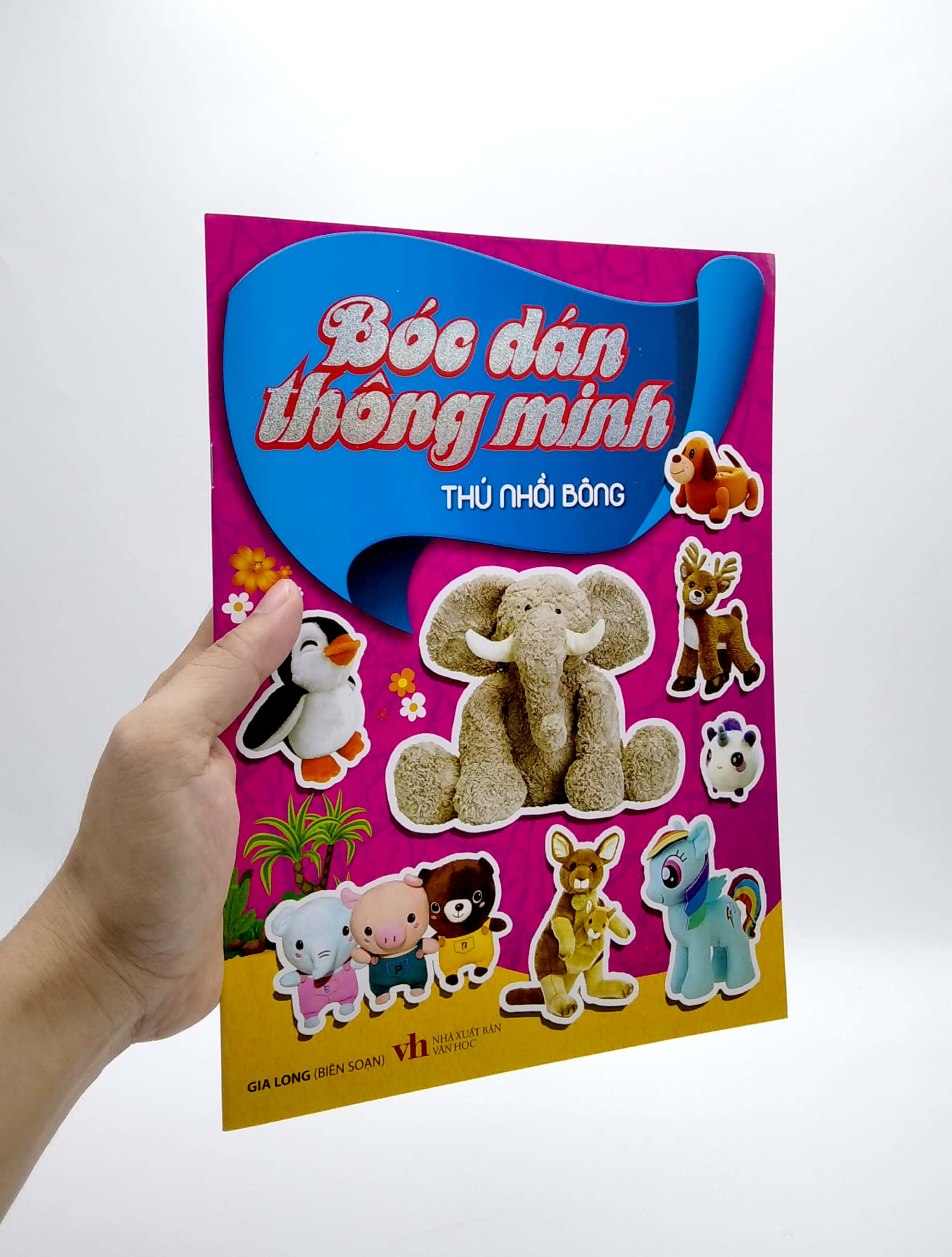 bóc dán thông minh - thú nhồi bông (tái bản 2022)